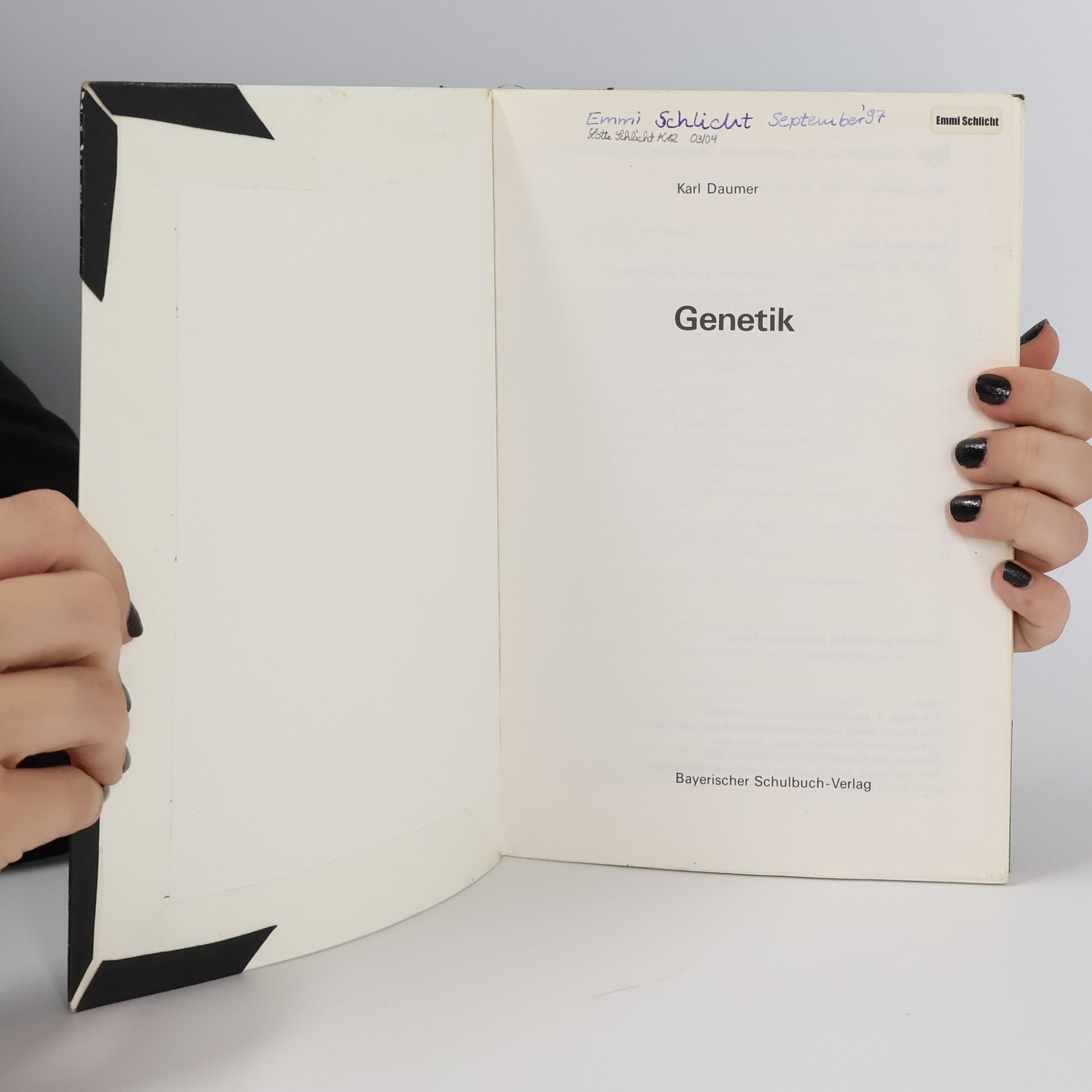 Karl Daumer bsv Biologie für die gymnasiale Oberstufe: bsv Biologie: Genetik