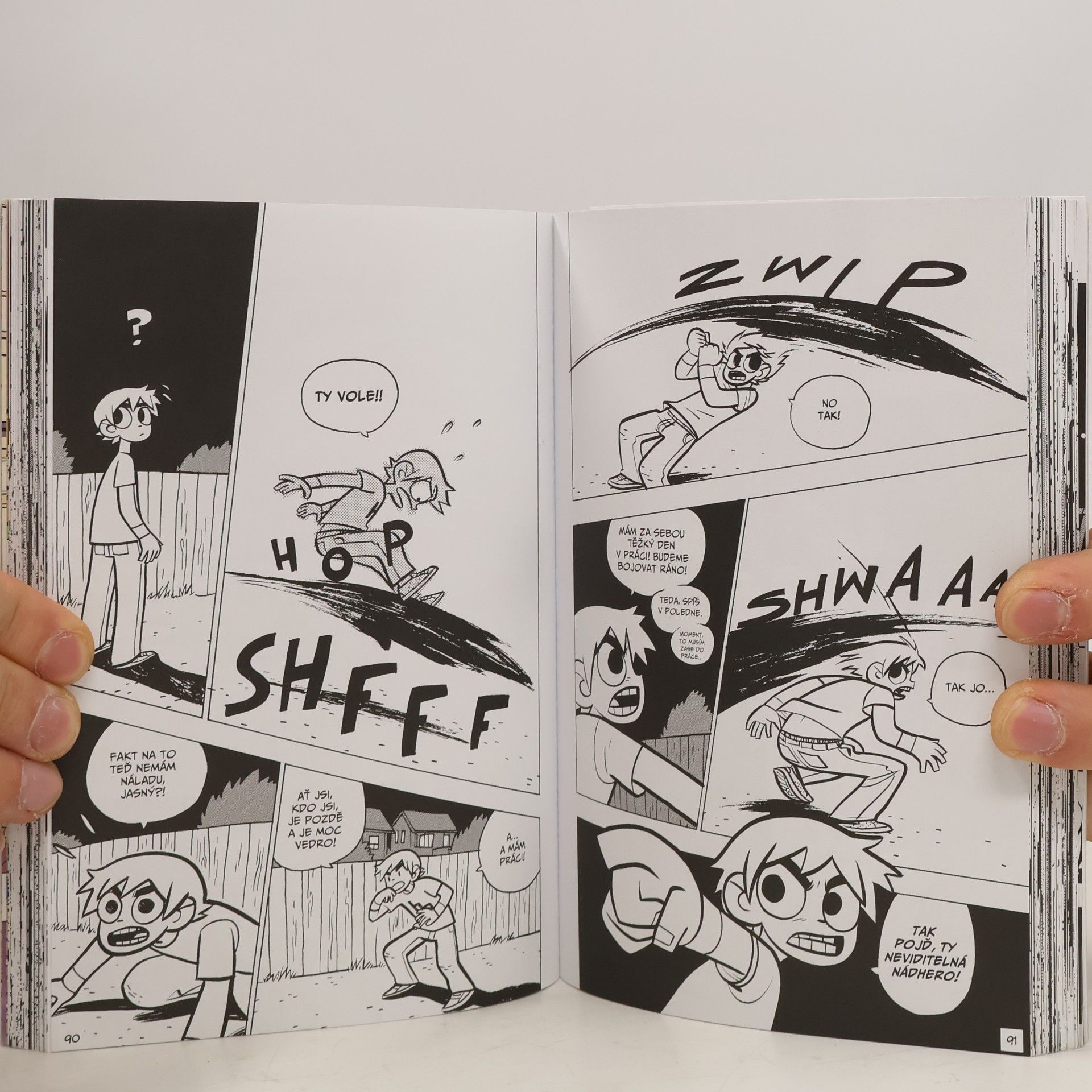 Bryan Lee O'Malley Scott Pilgrim 4. díl : Na vlastních nohou