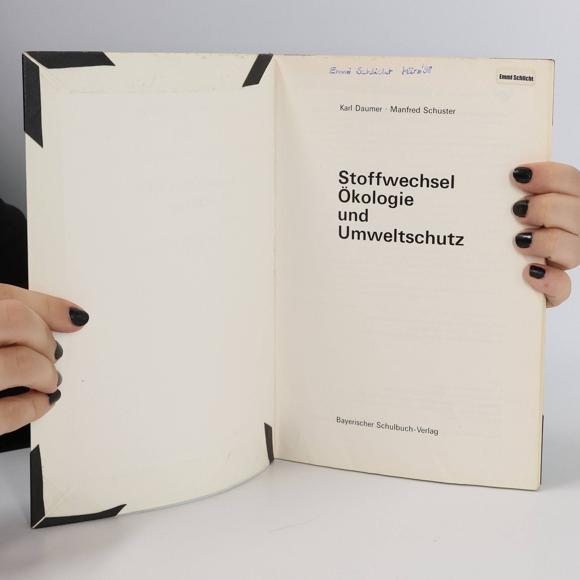 Daumer bsv Biologie für die gymnasiale Oberstufe: Stoffwechsel, Ökologie und Umweltschutz