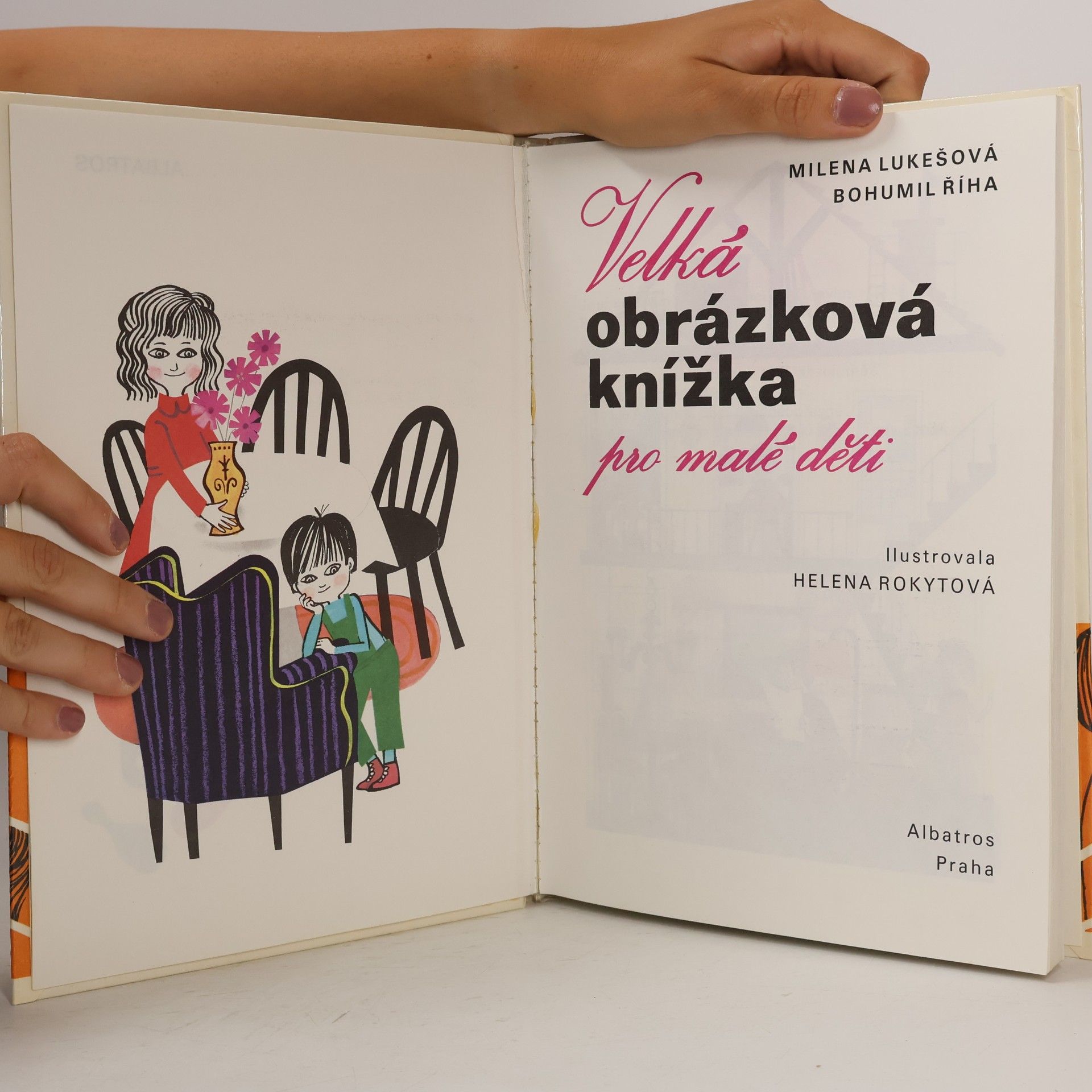 Bohumil Říha Velká obrázková knížka pro malé děti
