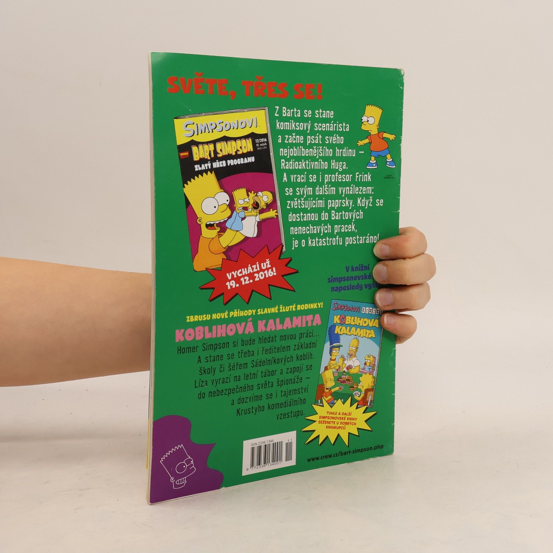 Matt Groening Simpsonovi 11/2016 IV. ročník - Bart Simpson bezva bavič
