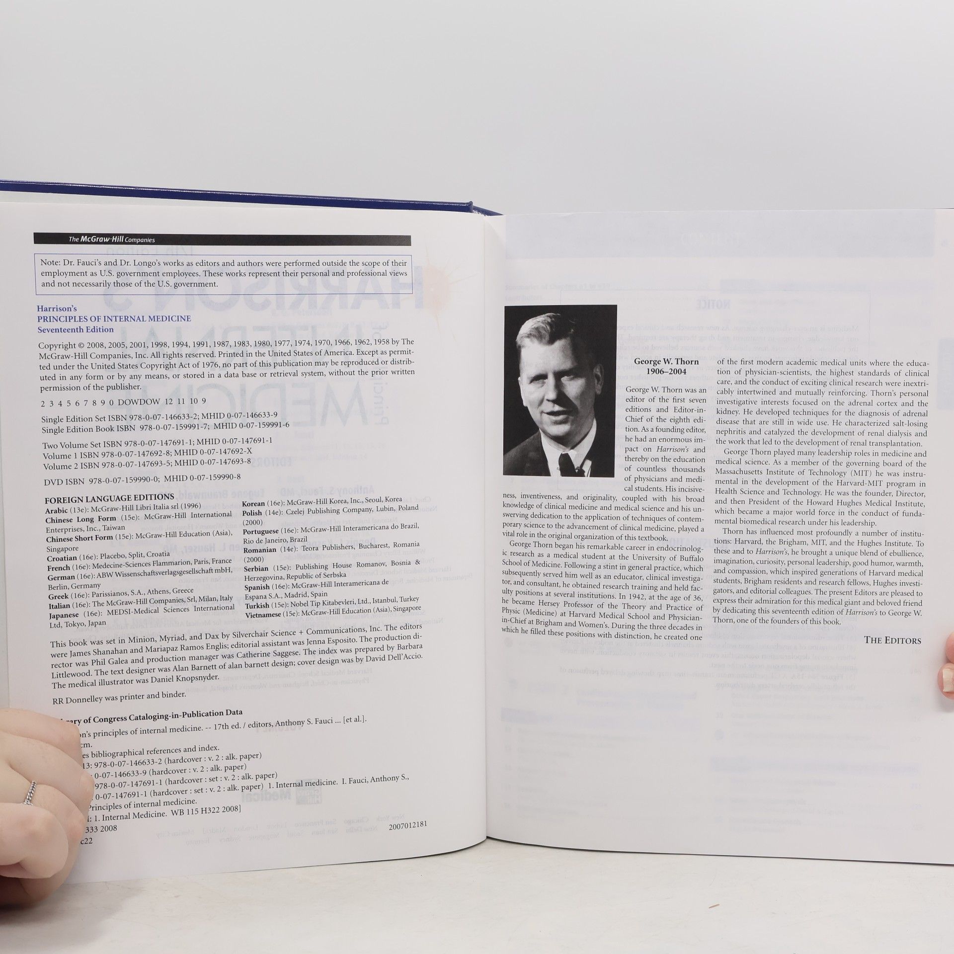 AA.VV. Harrison's Principles of Internal Medicine 1