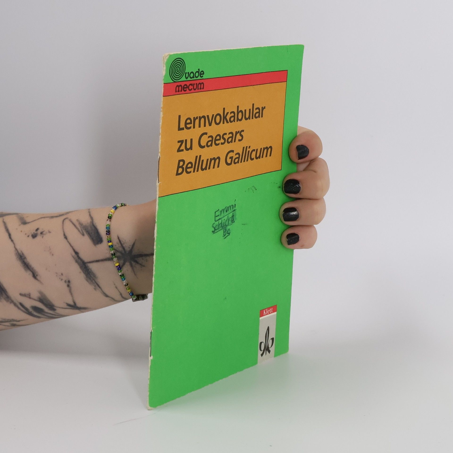 Gottfried Bloch Lernvokabular zu Caesars 'Bellum Gallicum'
