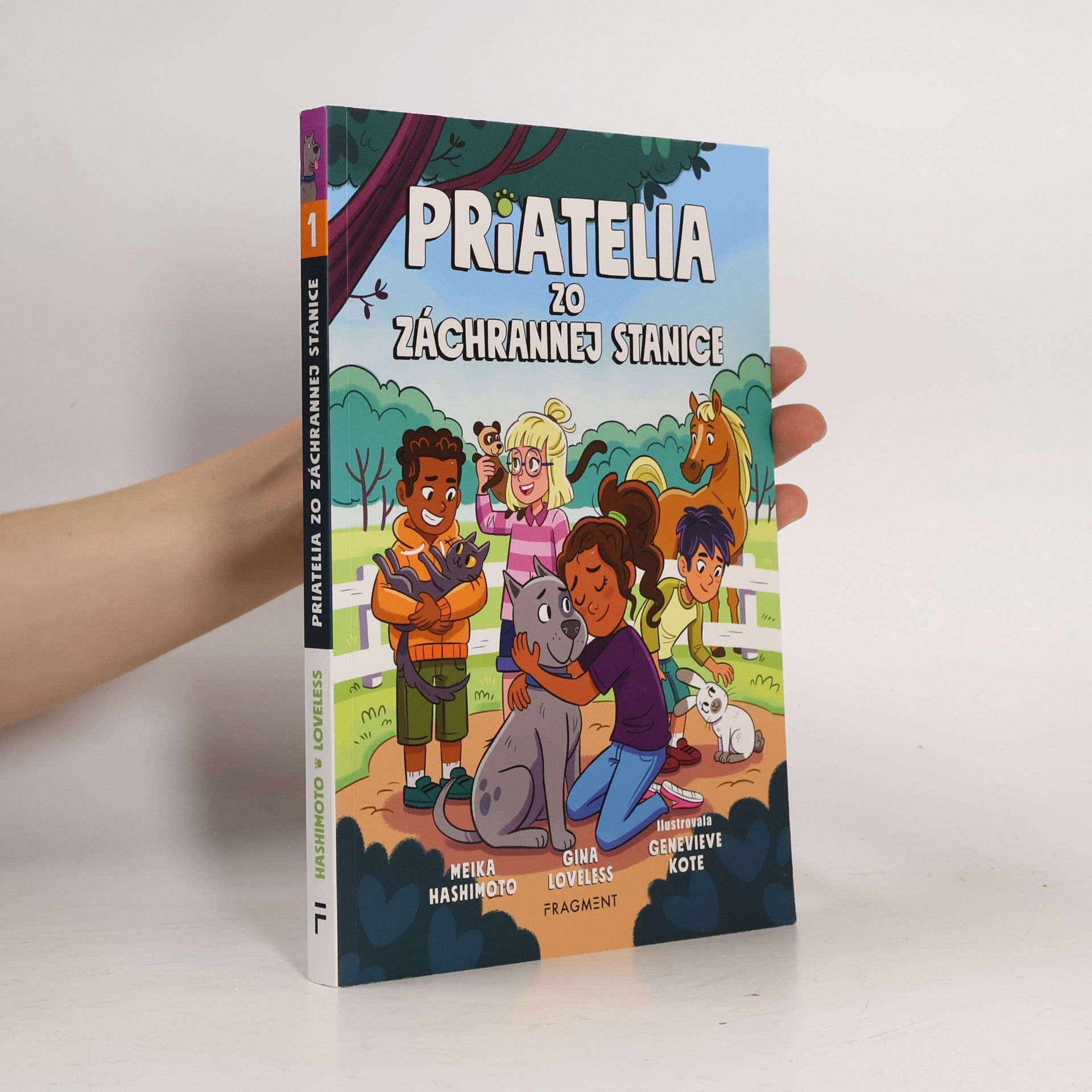 Genevieve Kote Priatelia zo záchrannej stanice 1