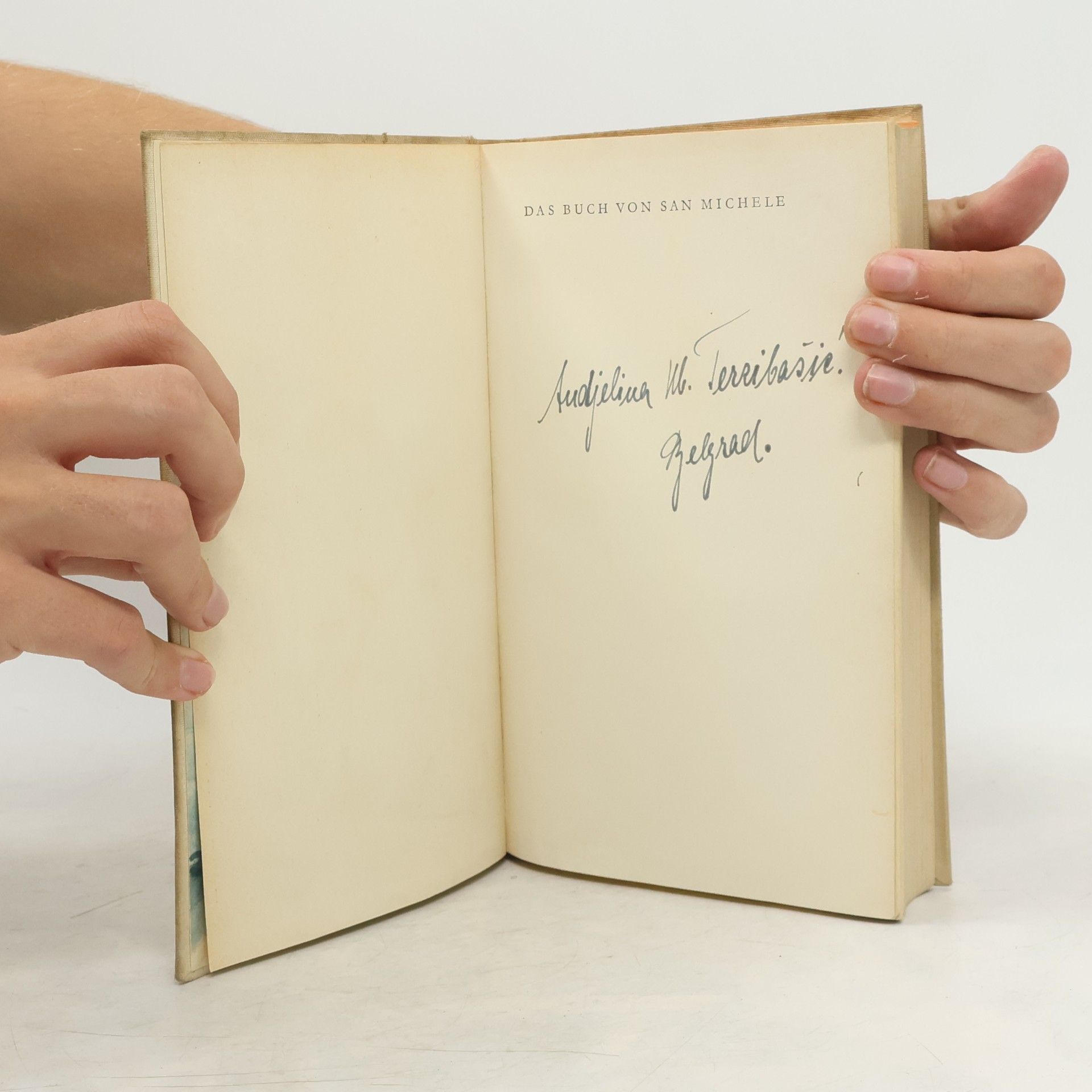 Axel Munthe Das Buch von San Michele