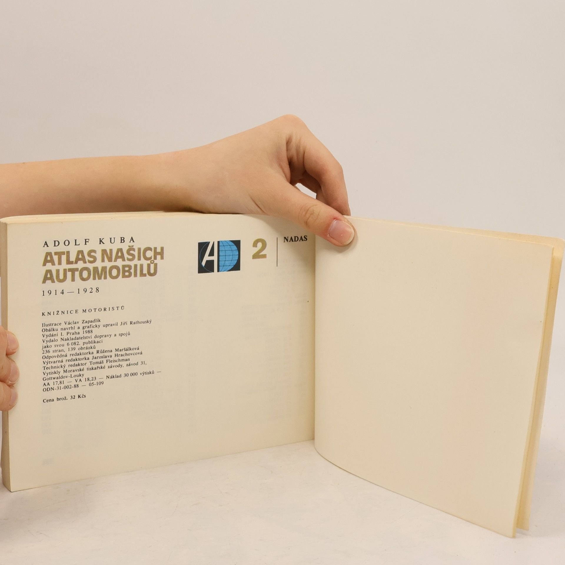 Adolf Kuba Atlas našich automobilů 2