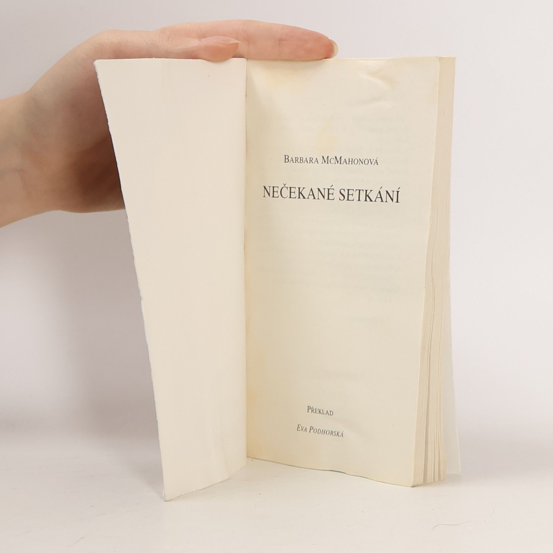 Barbara McMahon Nečekané setkání