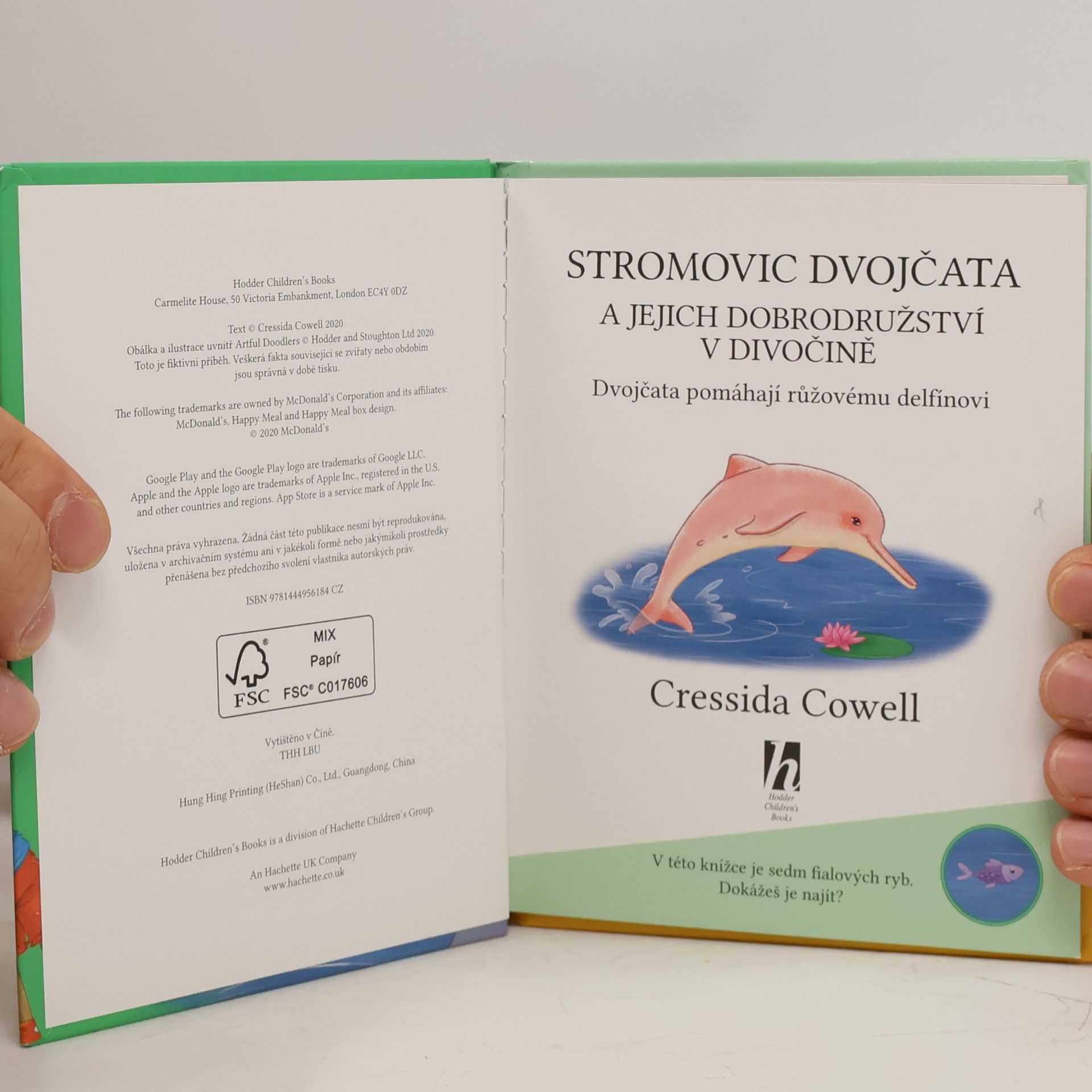 Cressida Cowell Stromovic dvojčata a jejich dobrodružství v divočině