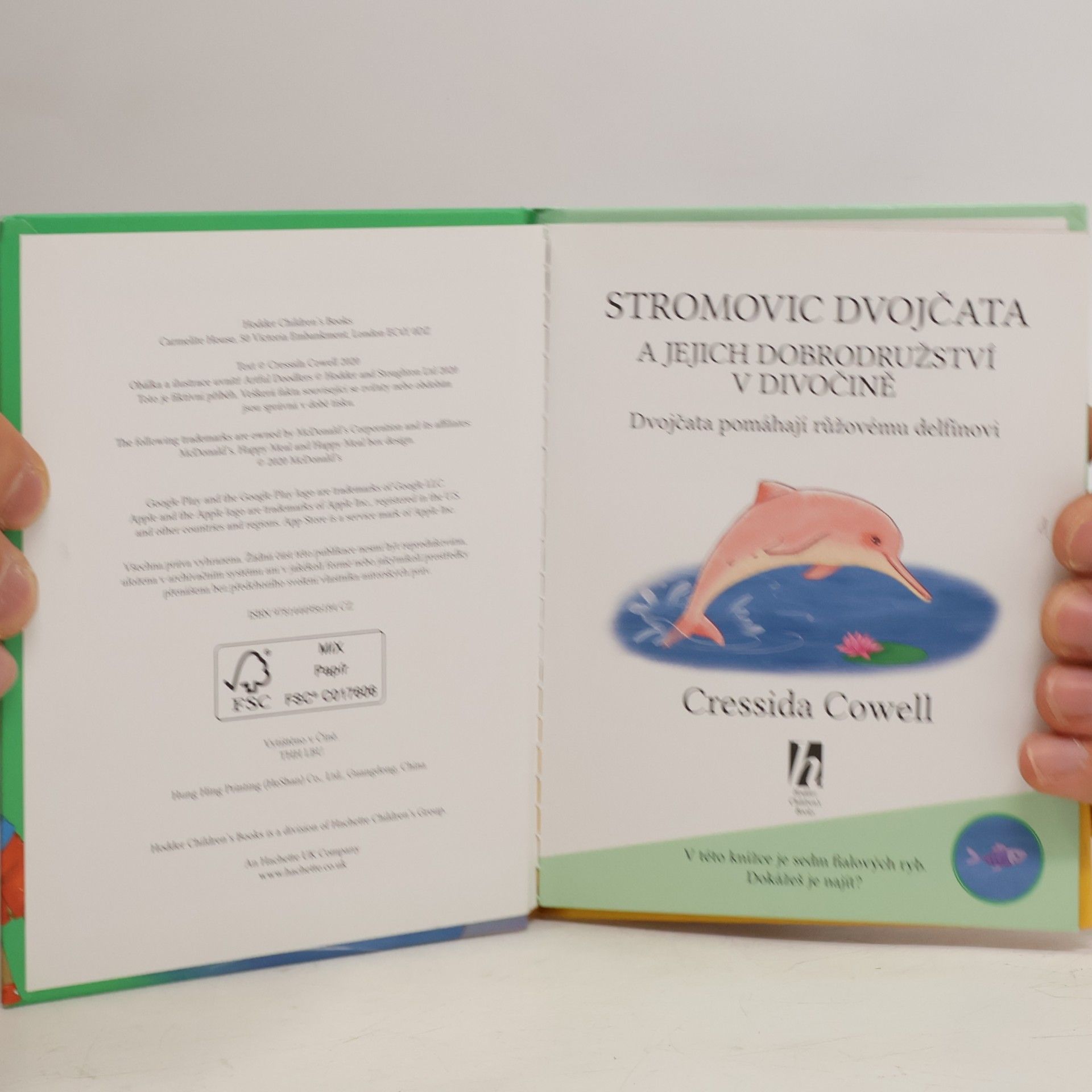 Cressida Cowell Stromovic dvojčata a jejich dobrodružství v divočině