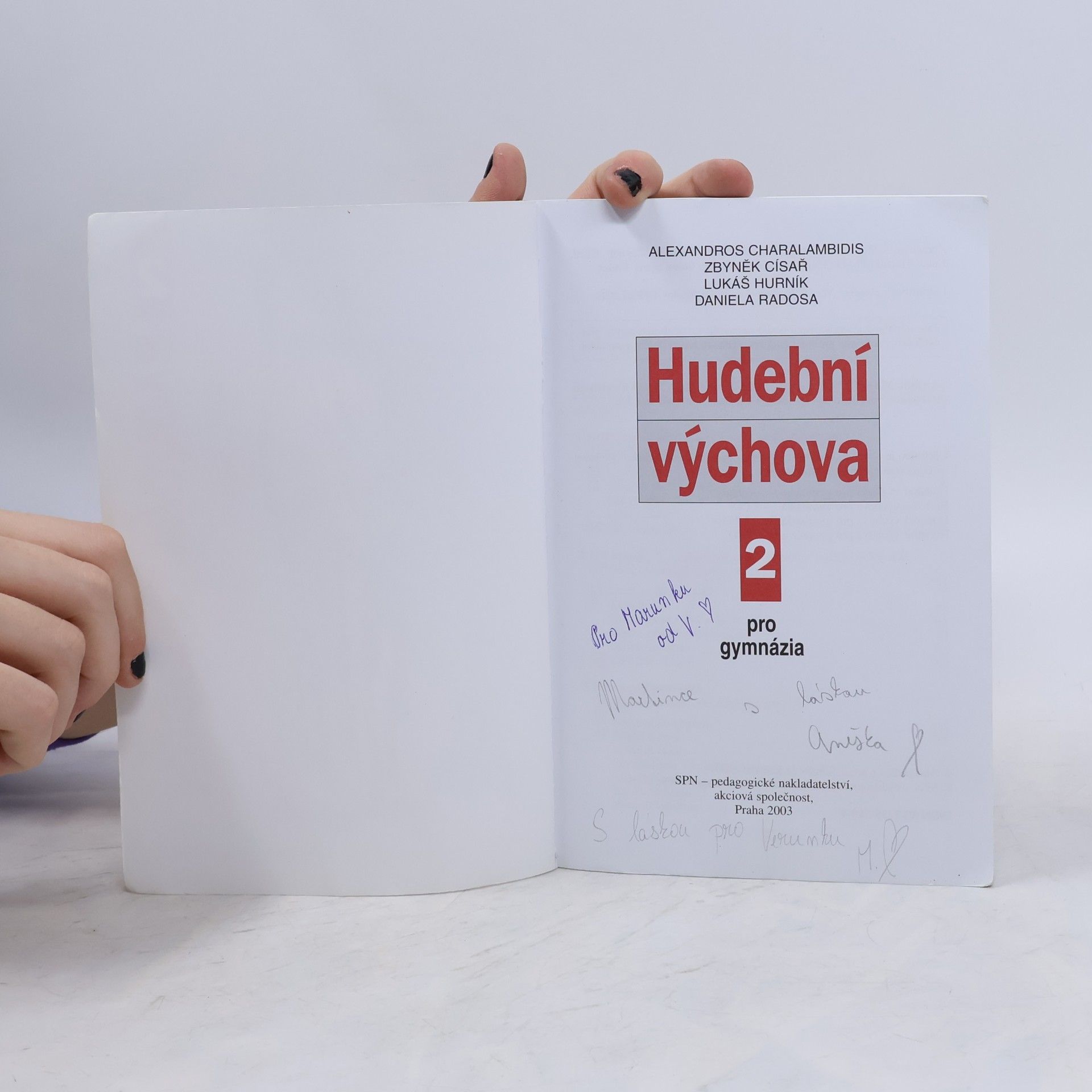 Alexandros Charalambidis Hudební výchova pro gymnázia 2
