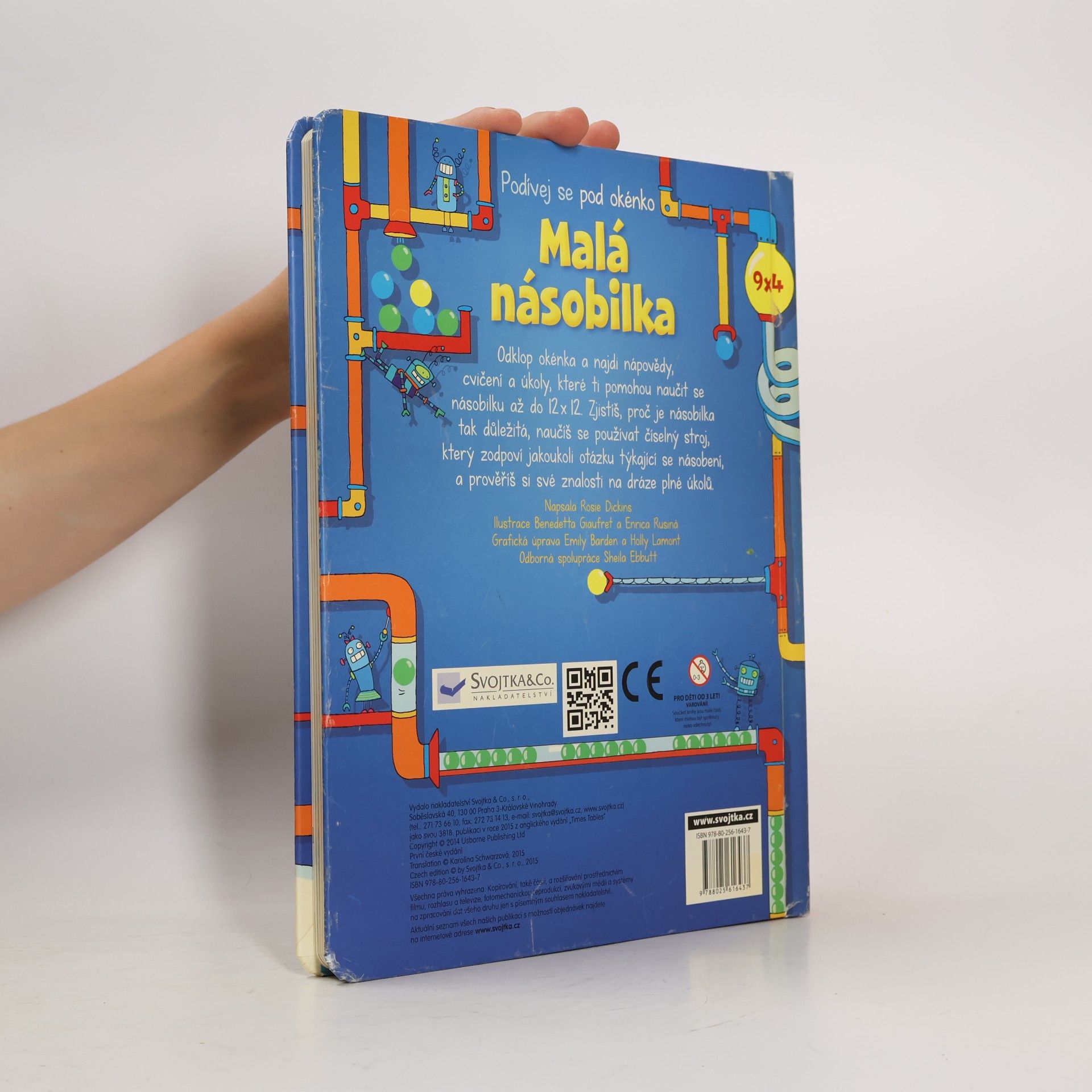 Rosie Dickins Malá násobilka - Podívej se pod okénko