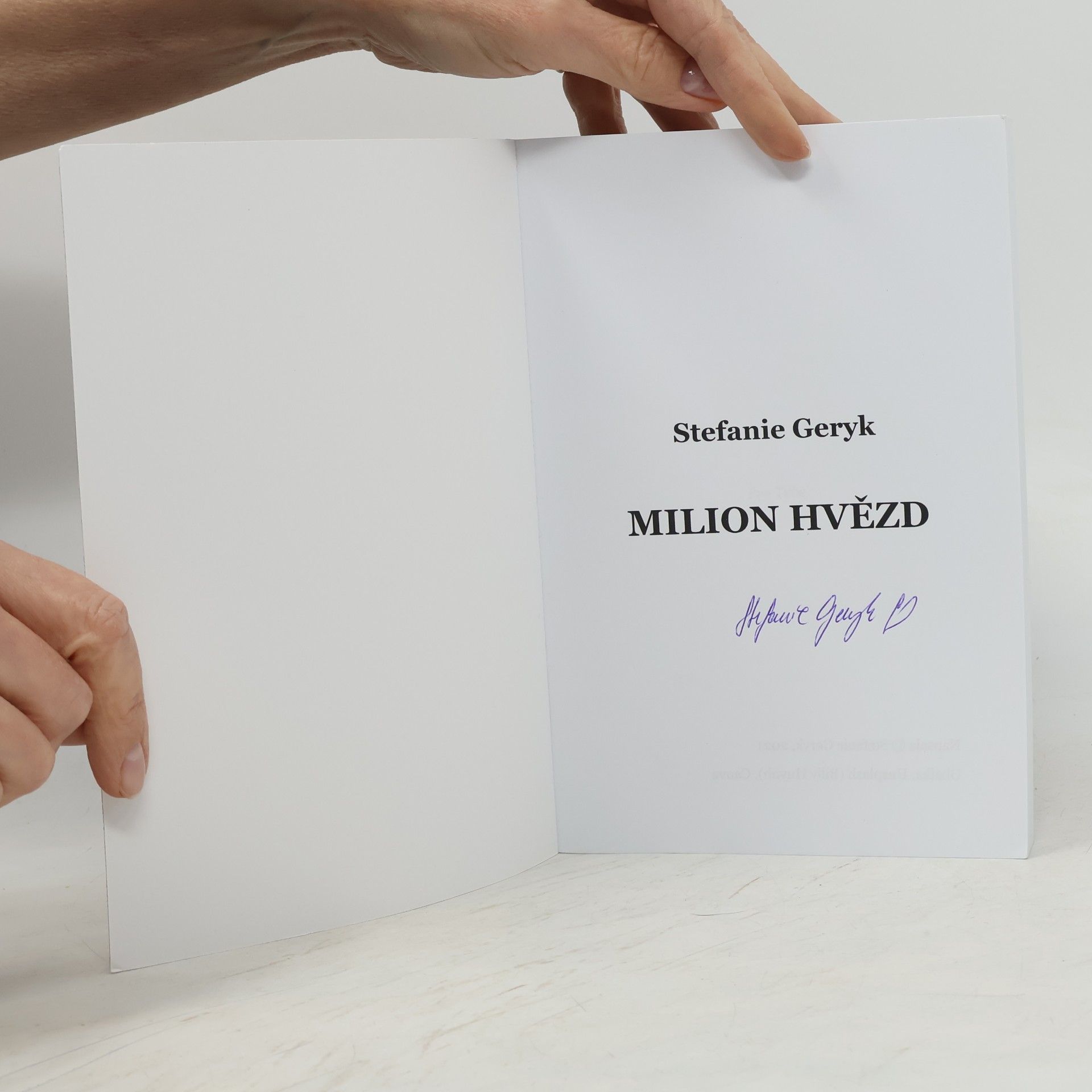 Stefanie Geryk Milion hvězd