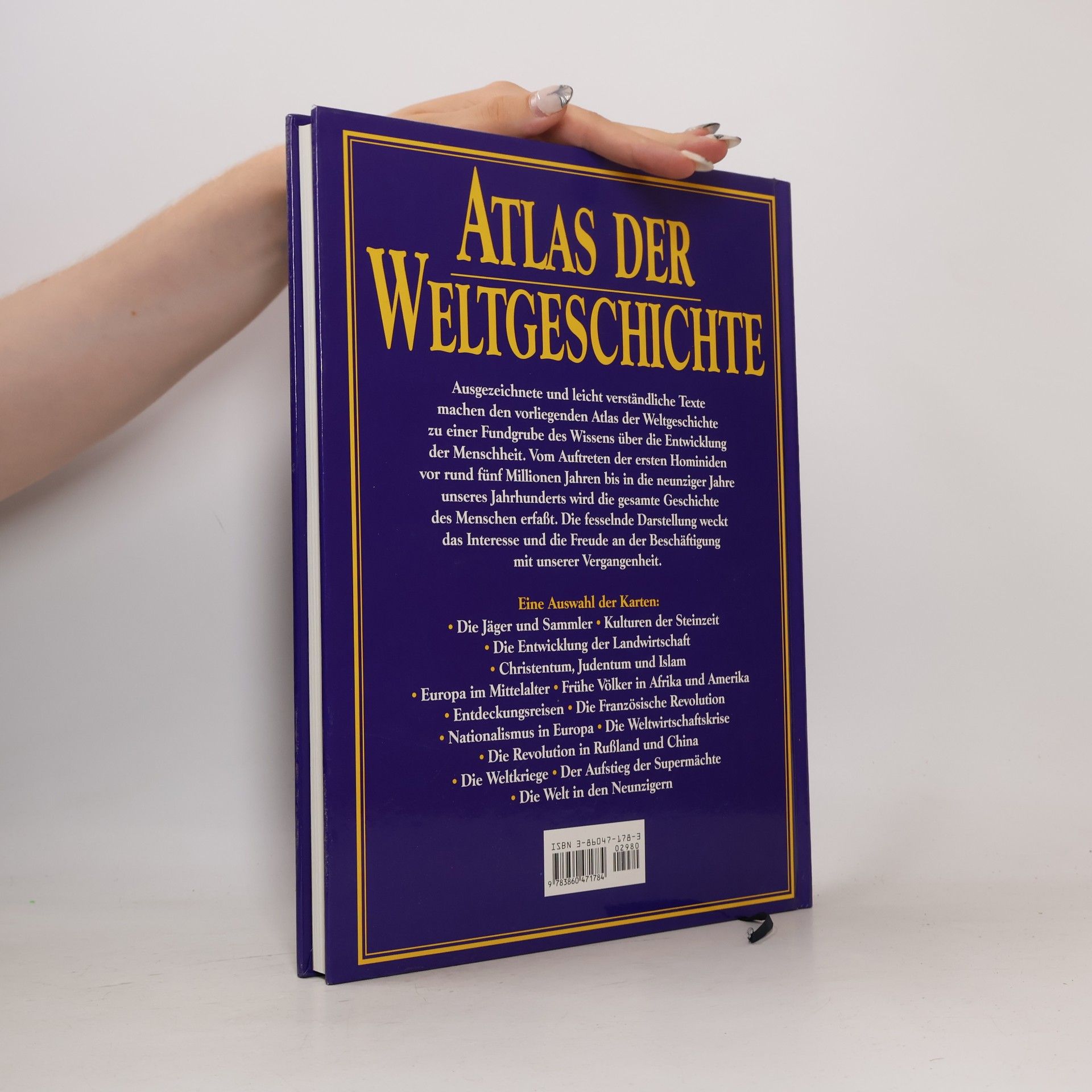 Kolektiv autorů Atlas der weltgeschichte