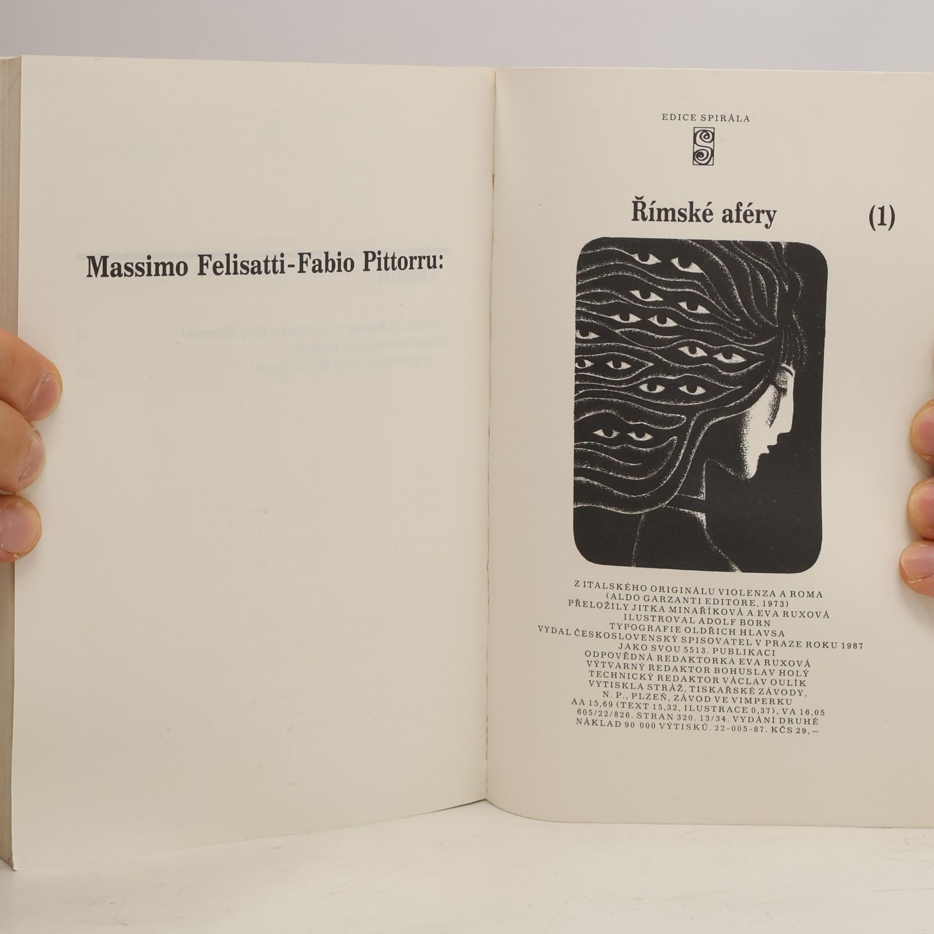 Massimo Felisatti Římské aféry I