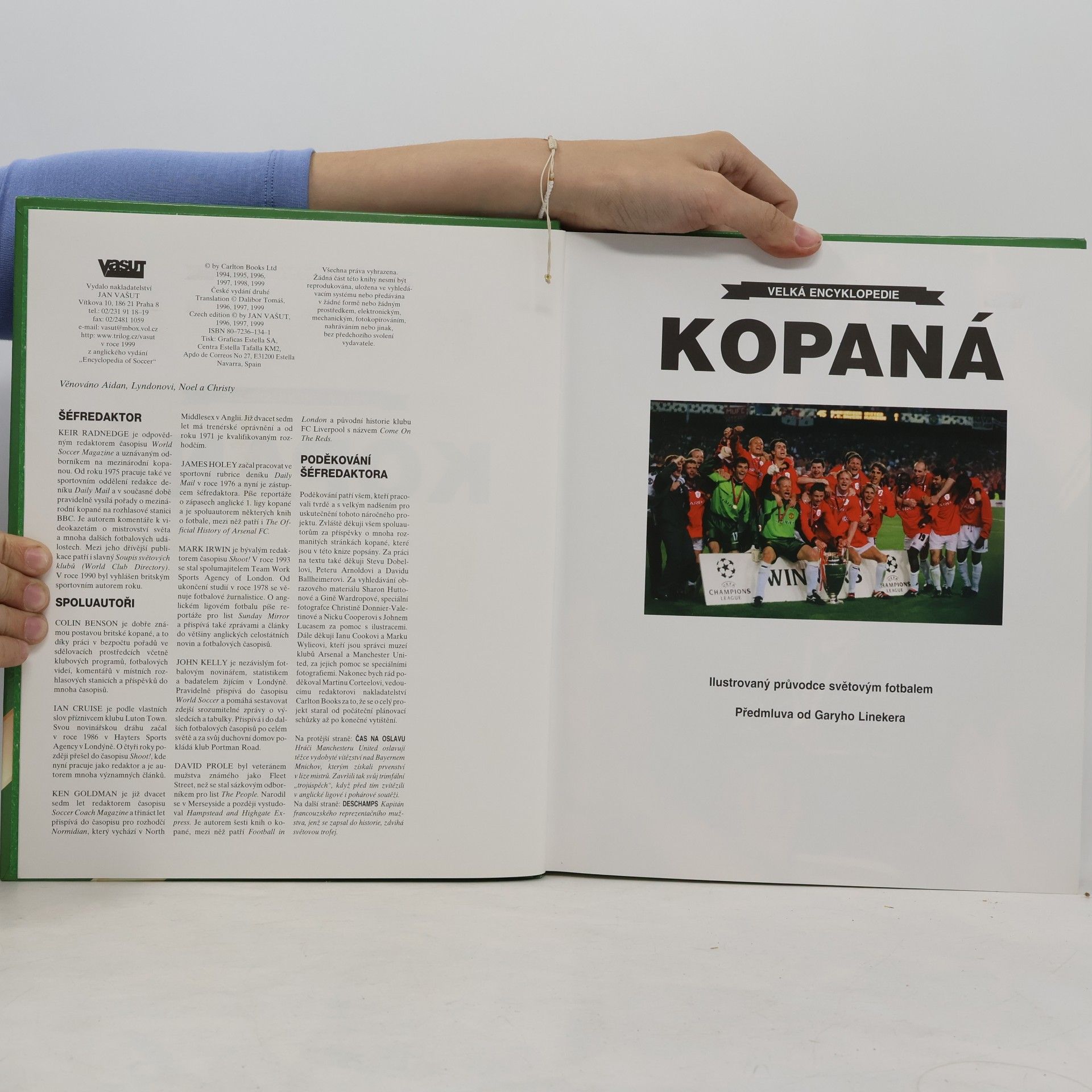 Gary Lineker Kopaná. Velká encyklopedie