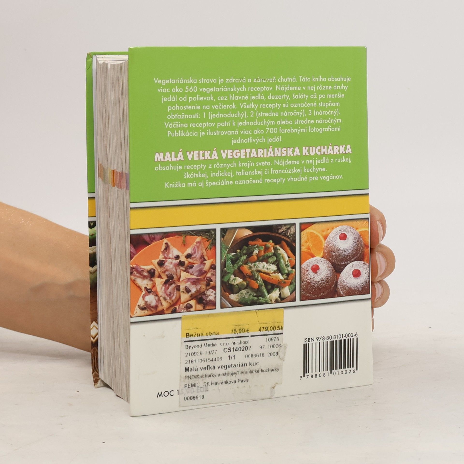 Autorenkollektiv Malá veľká vegetariánska kuchárka