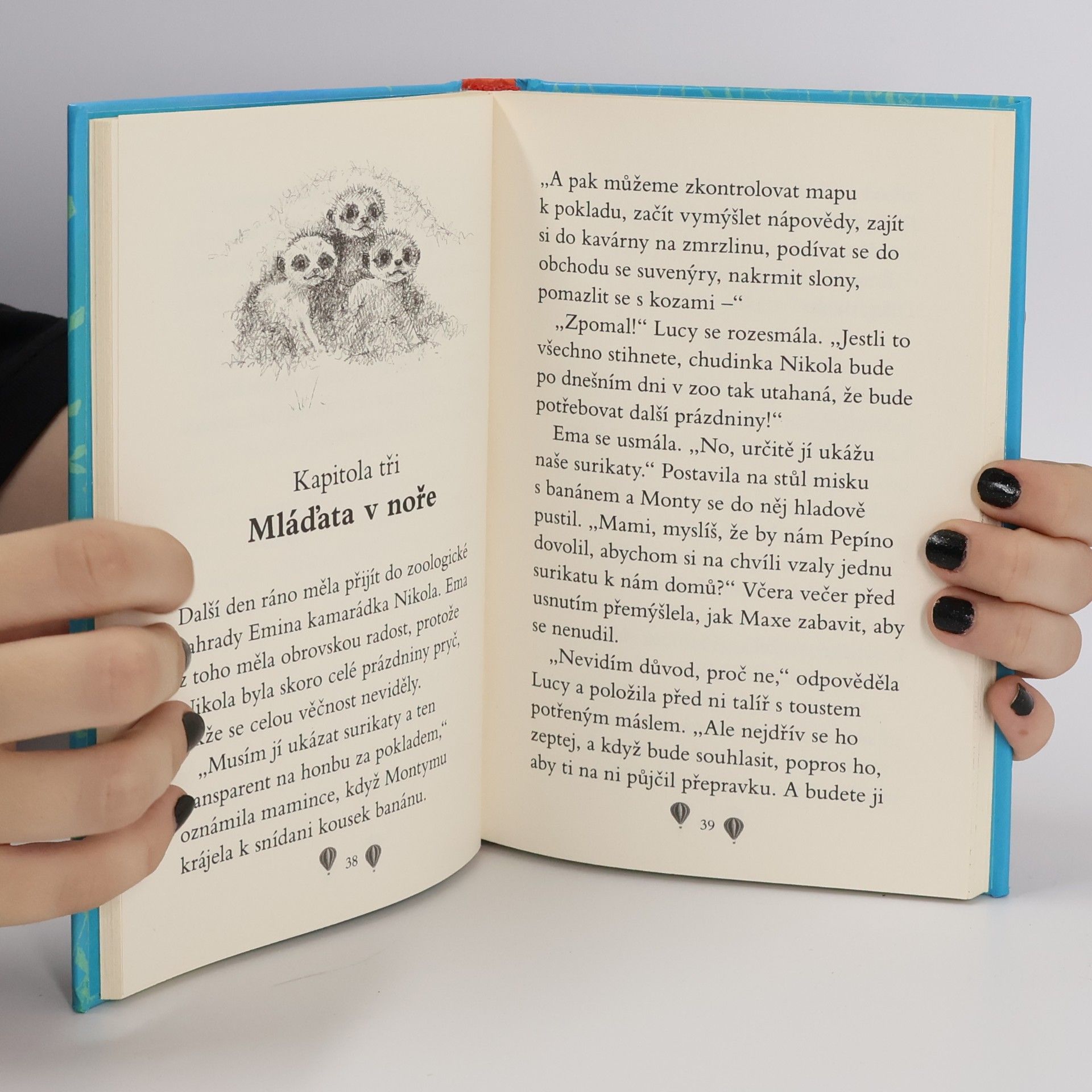 Amelia Cobb Ema a její kouzelná zoo. Neposedná surikata