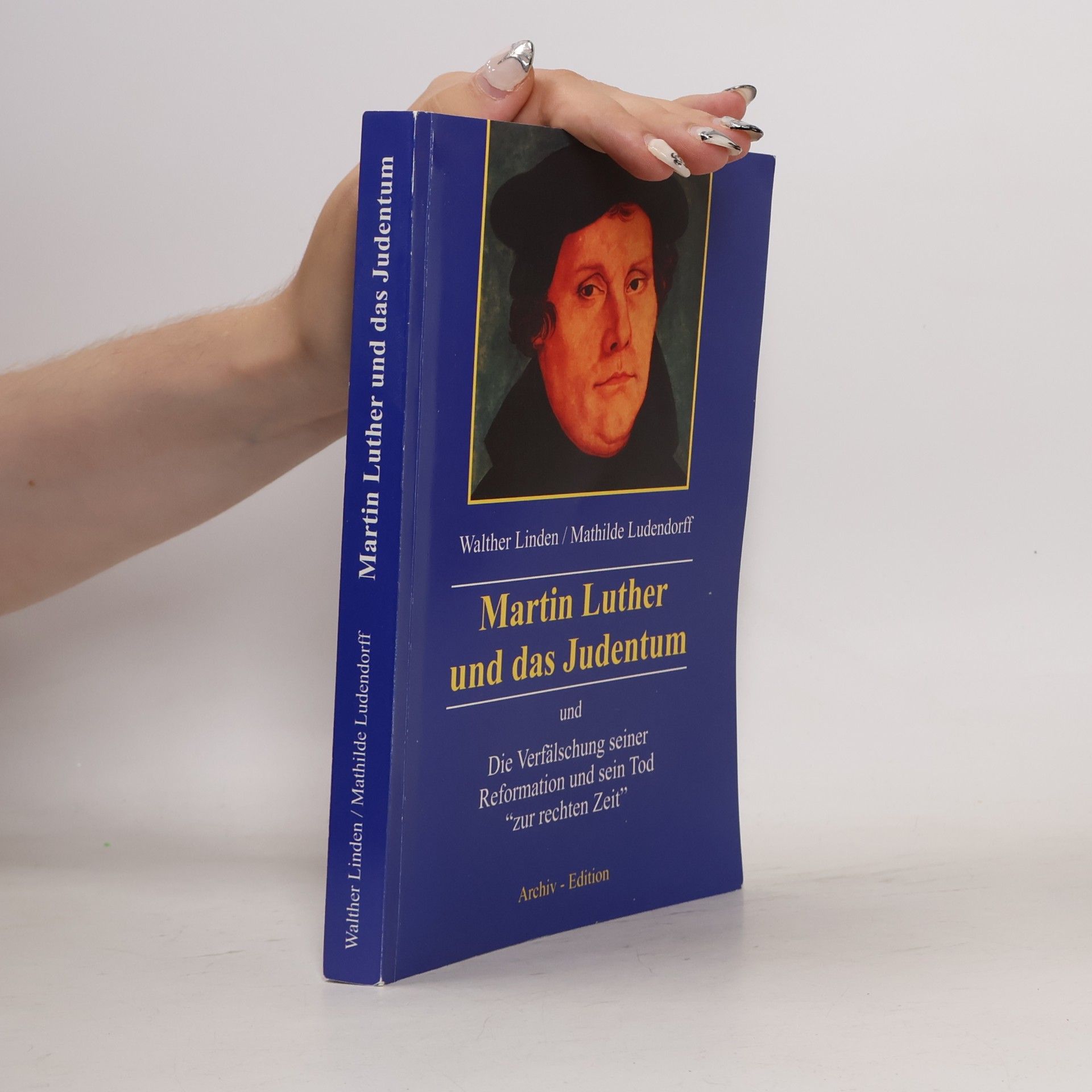 Walther Linden Martin Luther und das Judentum