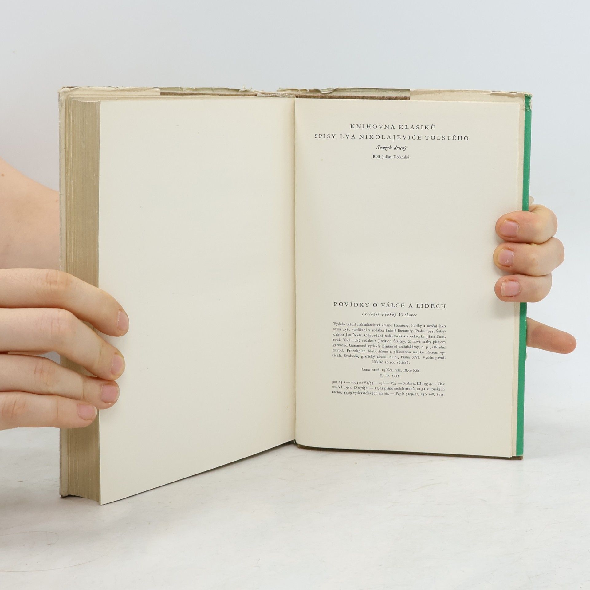 Lew Nikolajewitsch Tolstoi Povídky o válce a lidech