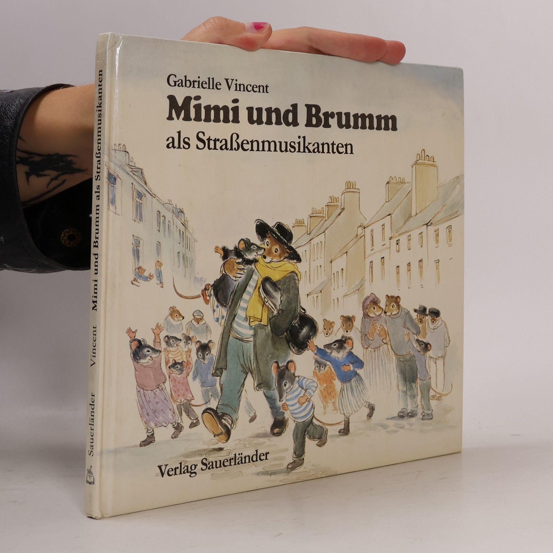 Gabrielle Vincent Mimi und Brumm als Straßenmusikanten