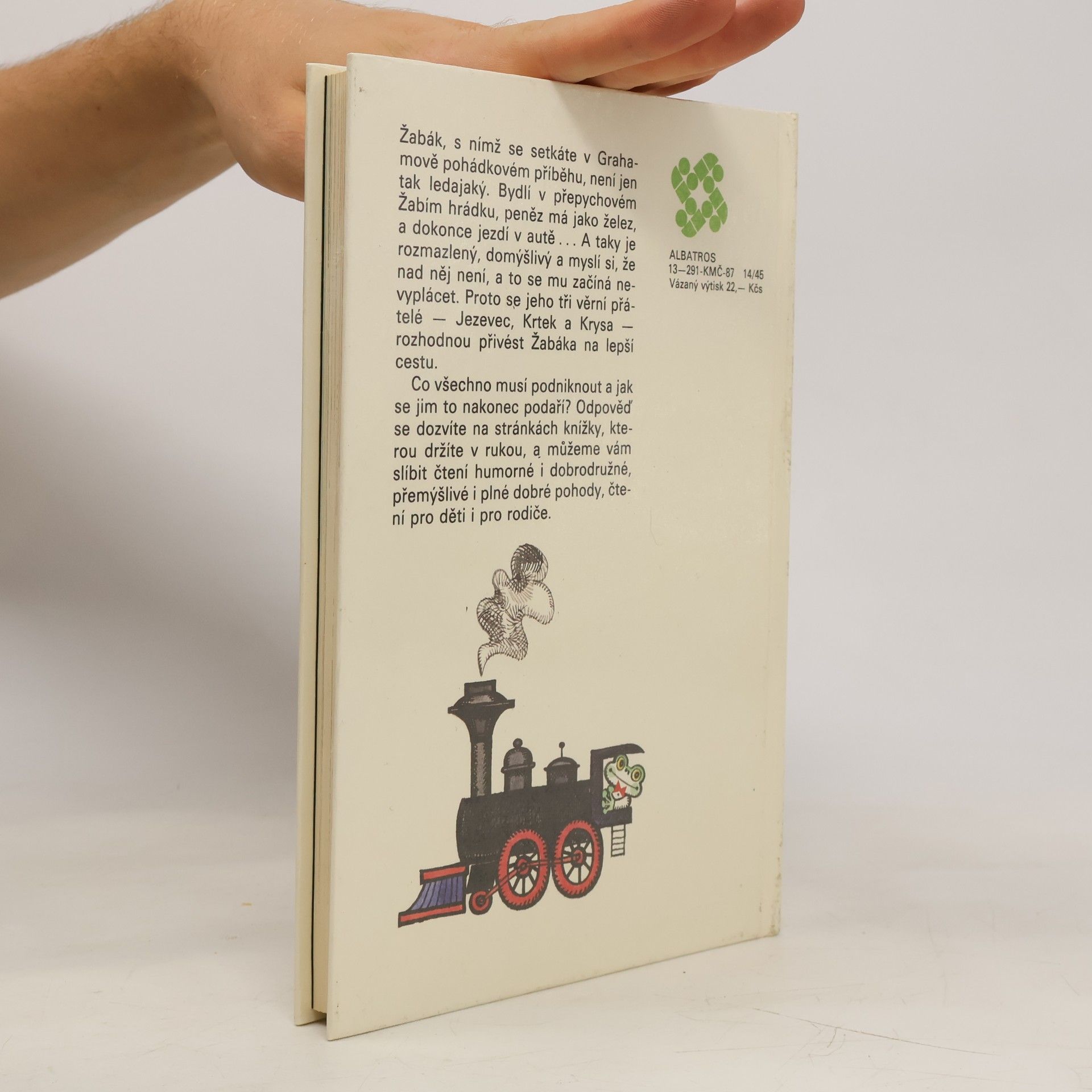 Kenneth Grahame Žabákova dobrodružství