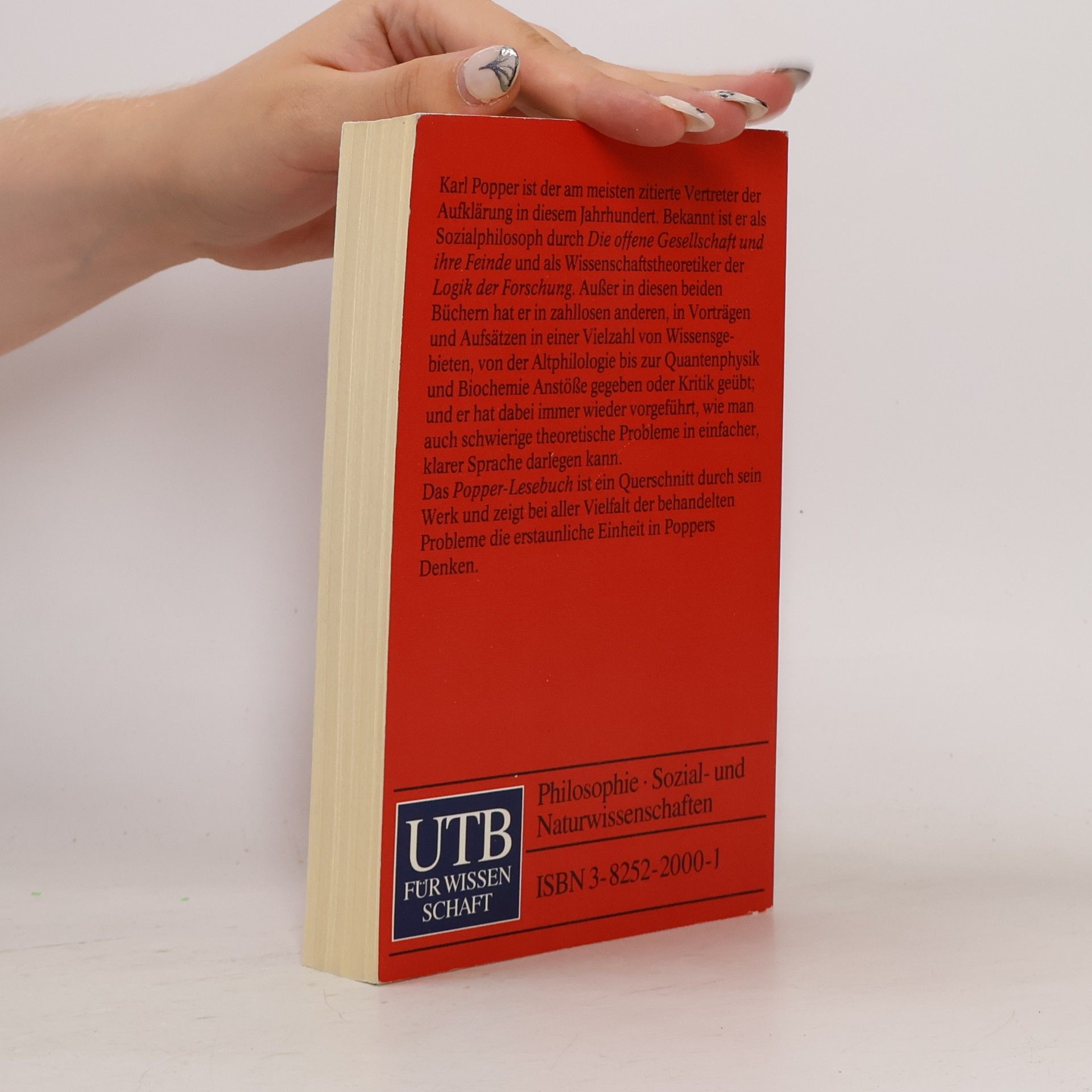 Karl Popper Karl Popper Lesebuch