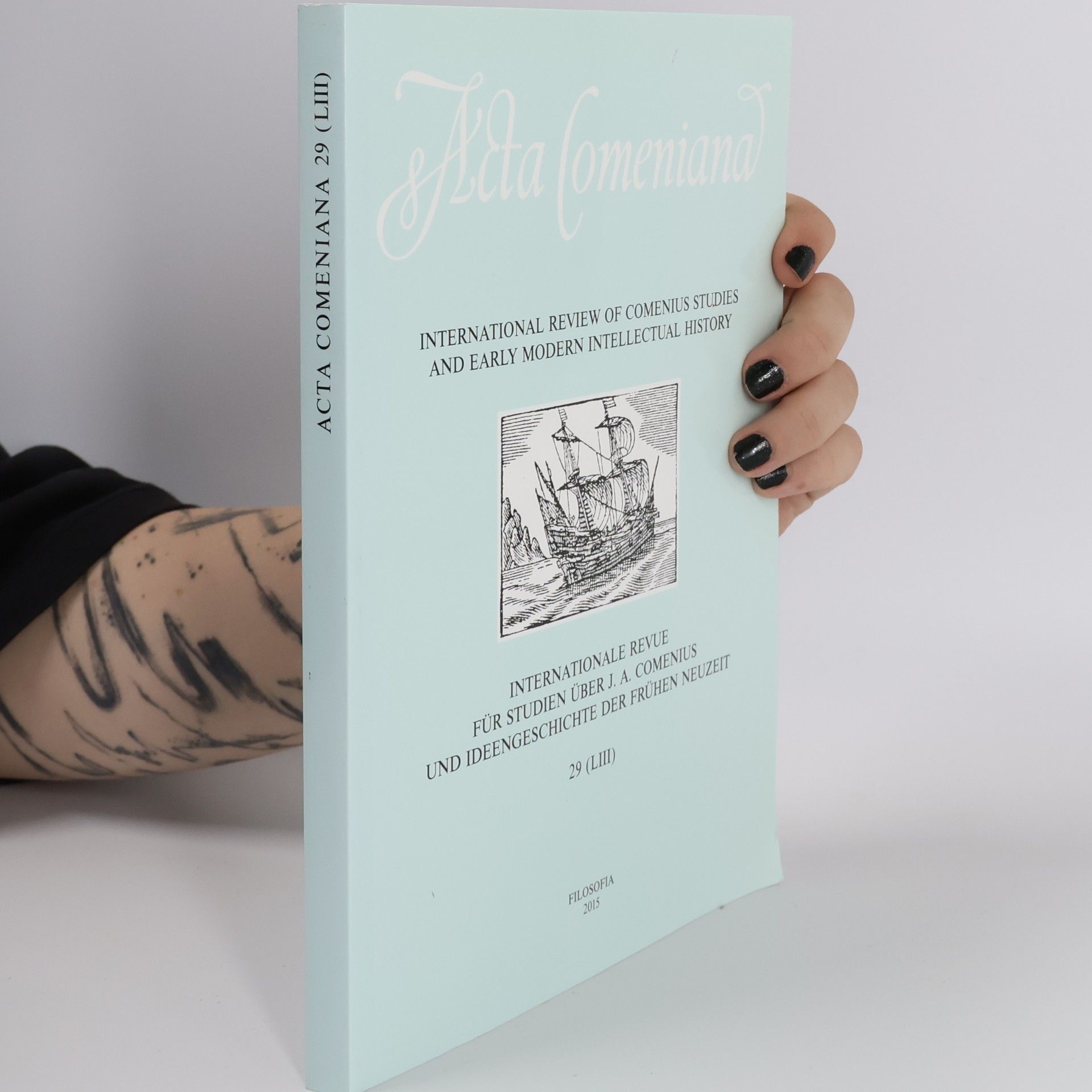 Lucie Storchová Acta Comeniana 29