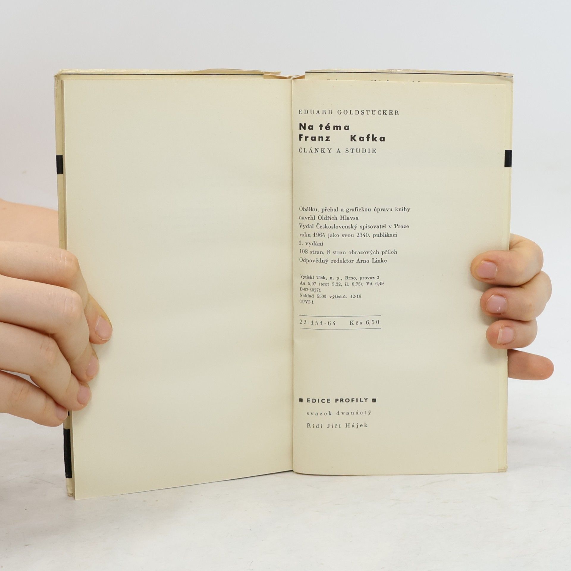 Eduard Goldstücker Na téma Franz Kafka