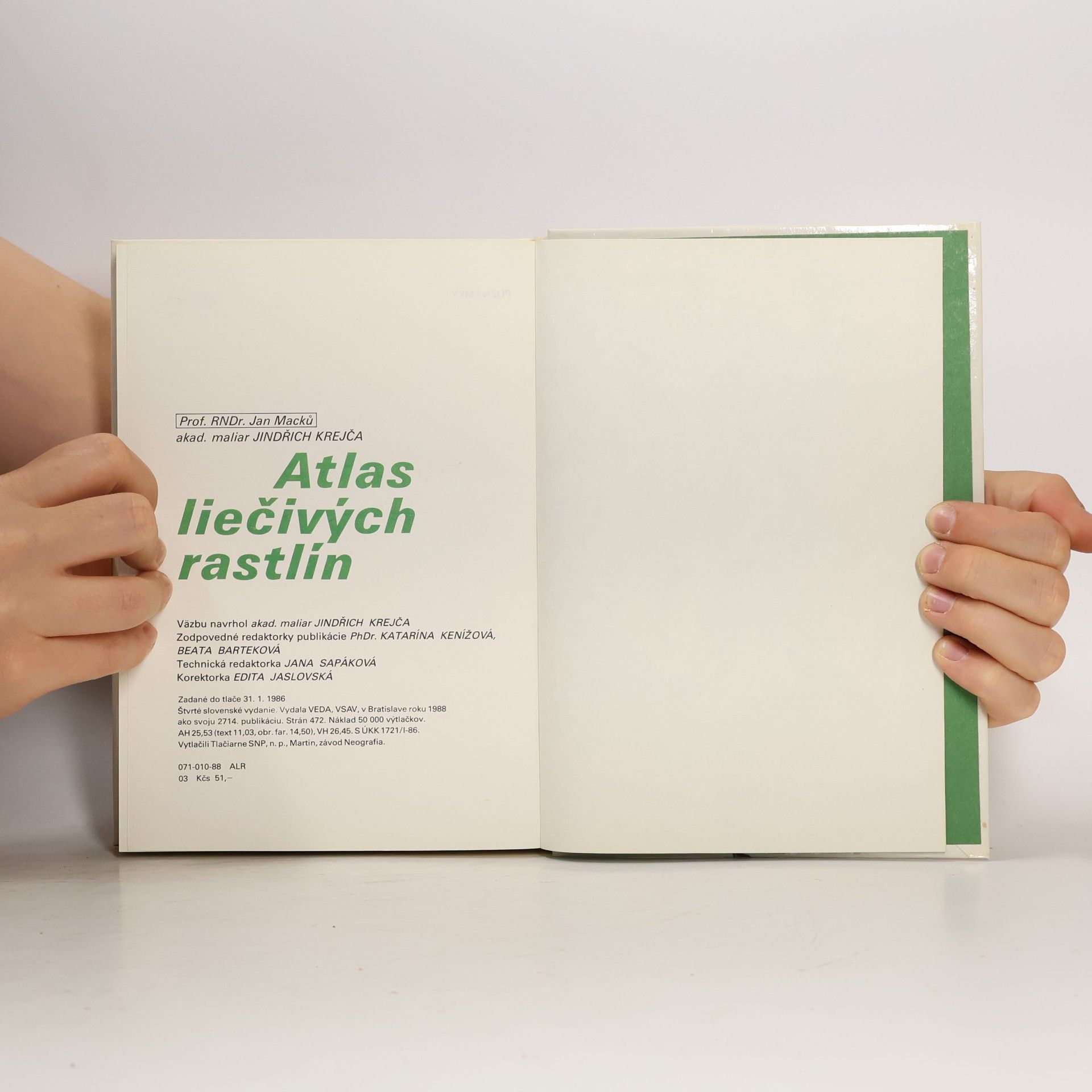 Jan Macků Atlas liečivých rastlín