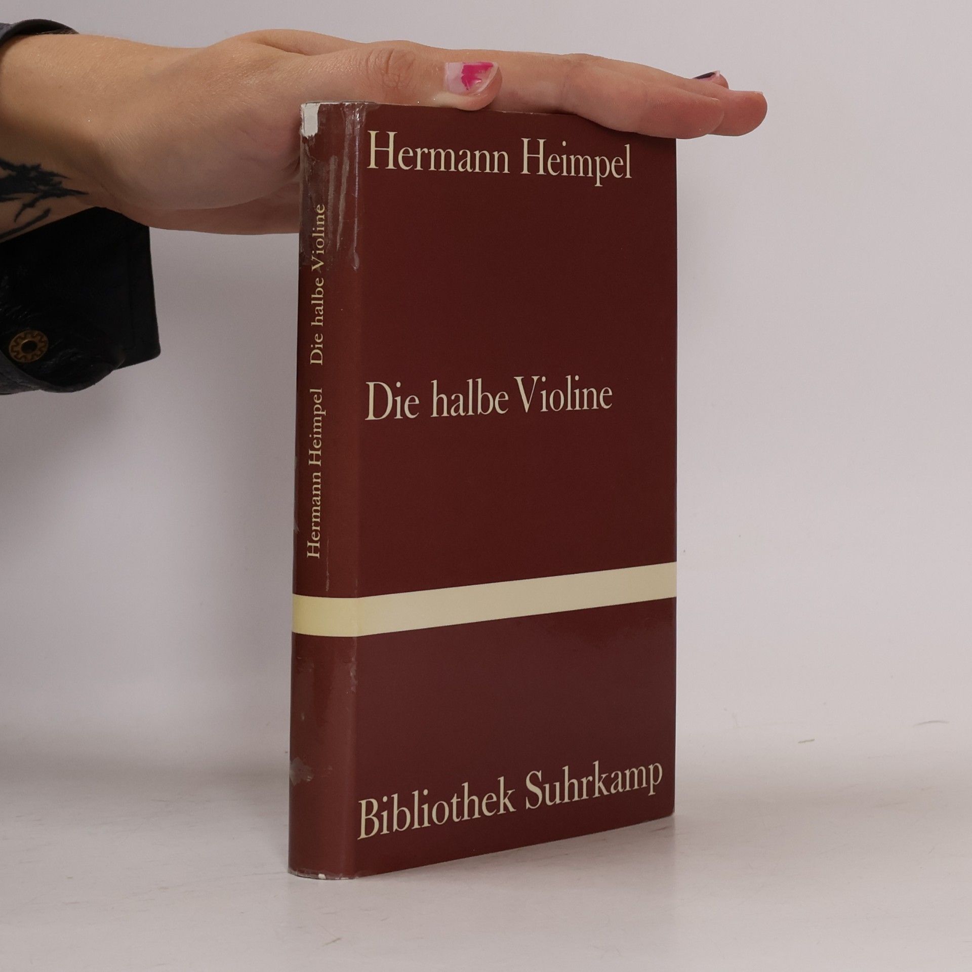Hermann Heimpel Die halbe Violine