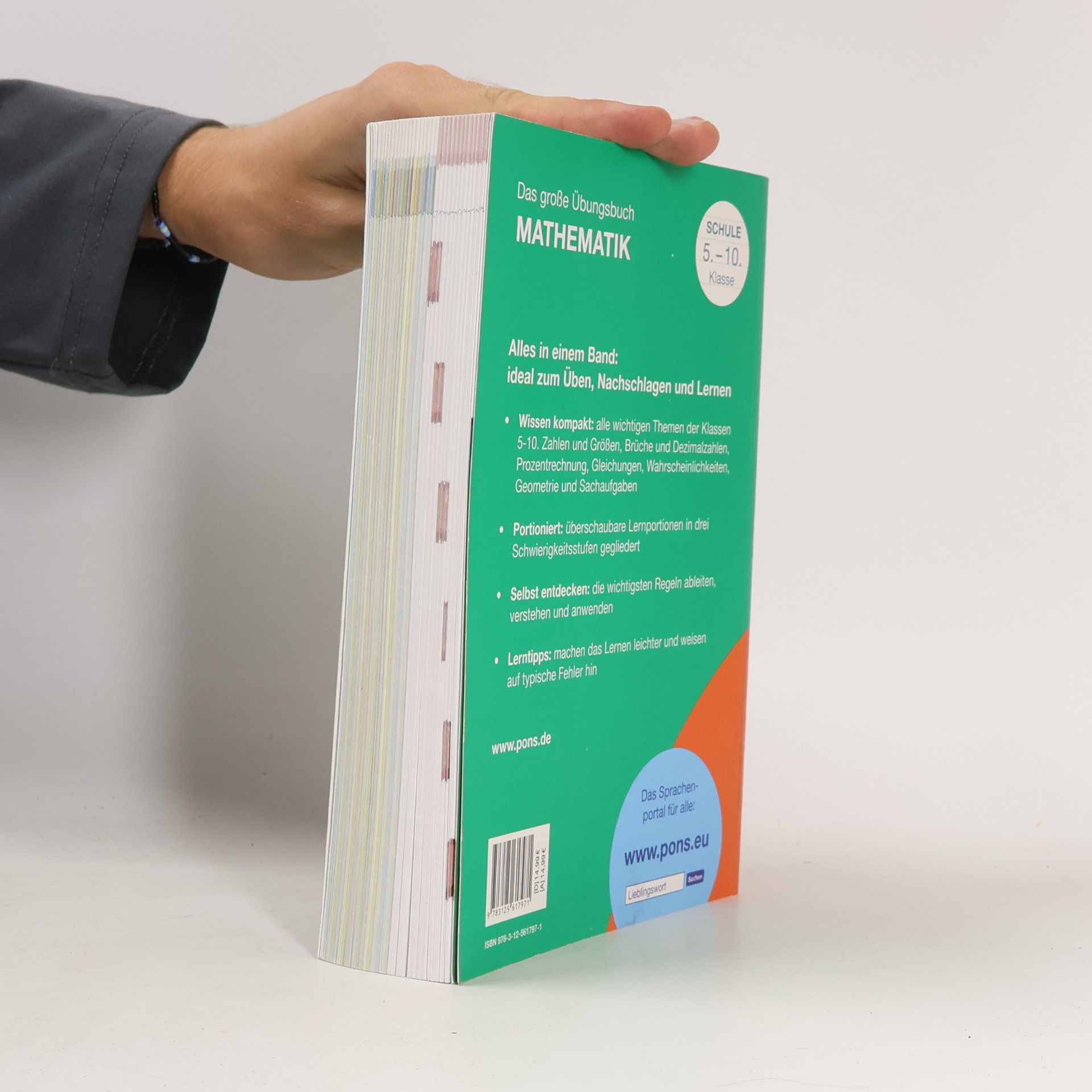 Collectif d'auteurs PONS Das große Übungsbuch Mathematik