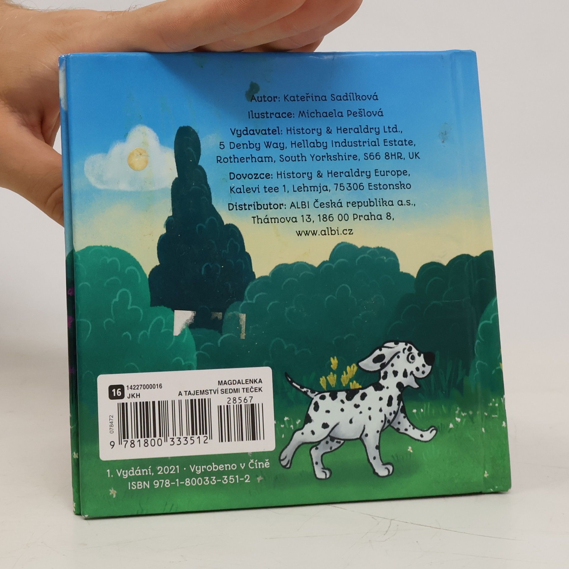 Kateřina Sadílková Anežka a tajemství sedmi teček