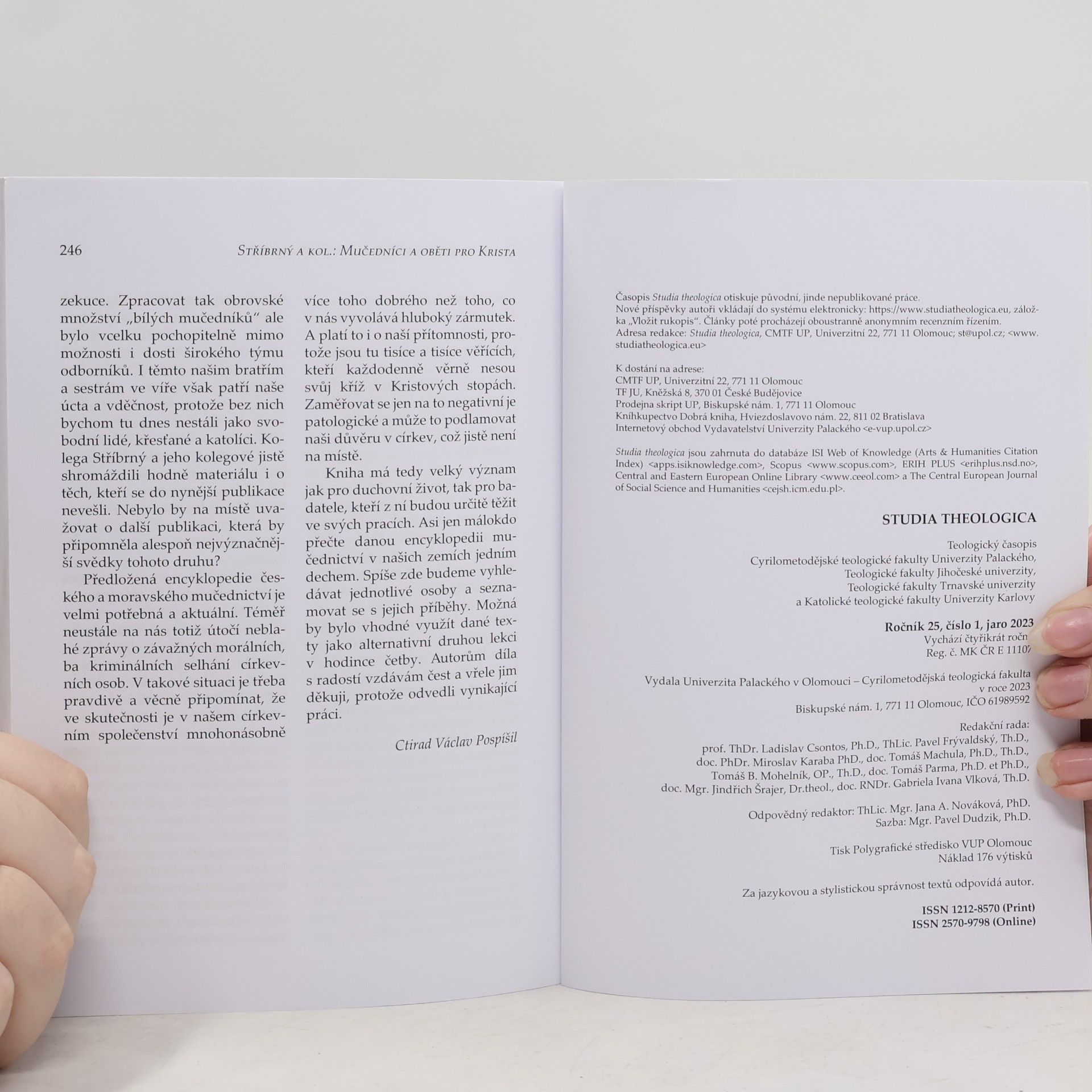 Auteurscollectief Studia Theologica 25/1