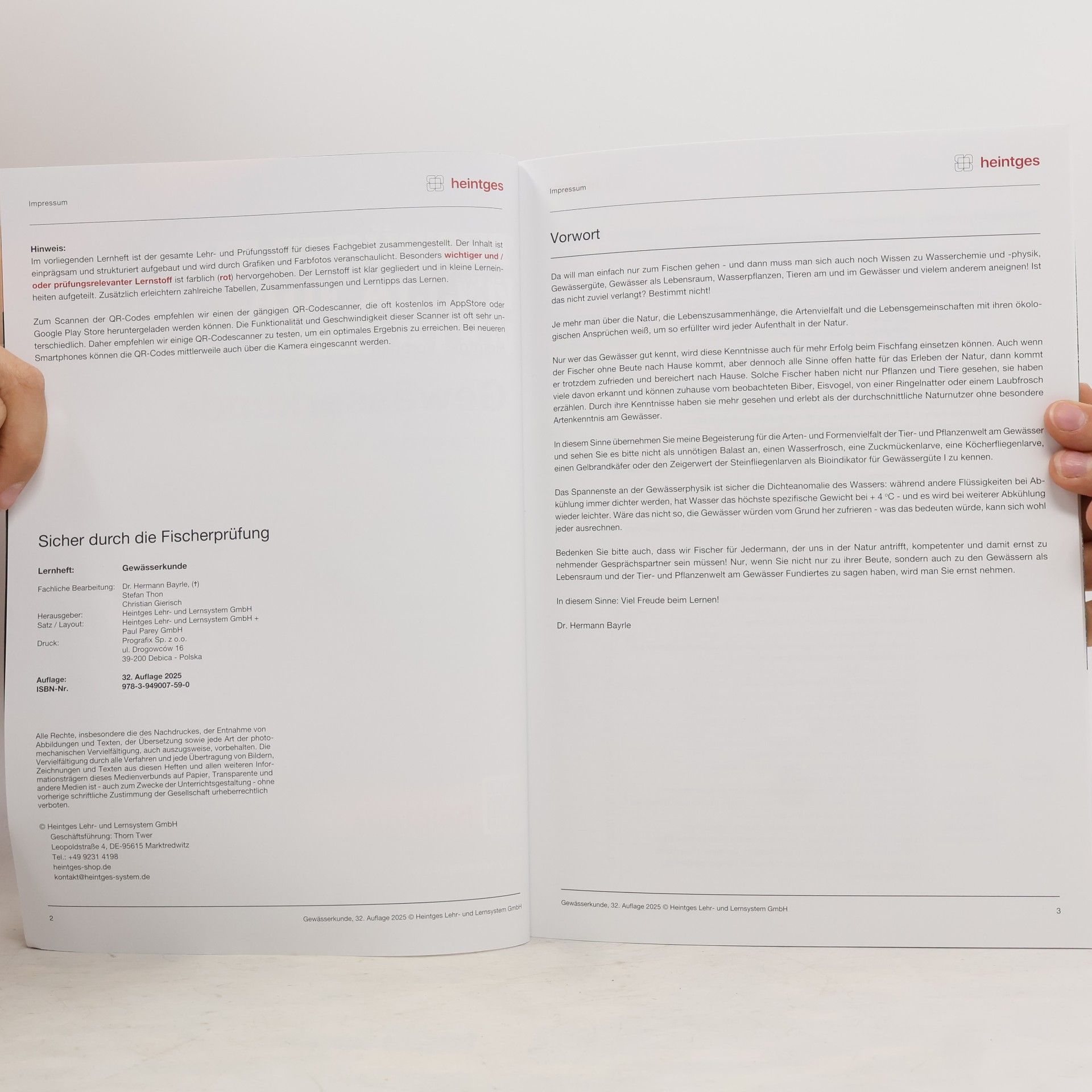 Heintges Lehr- Und Lernsystem Gmbh Gewässerkunde