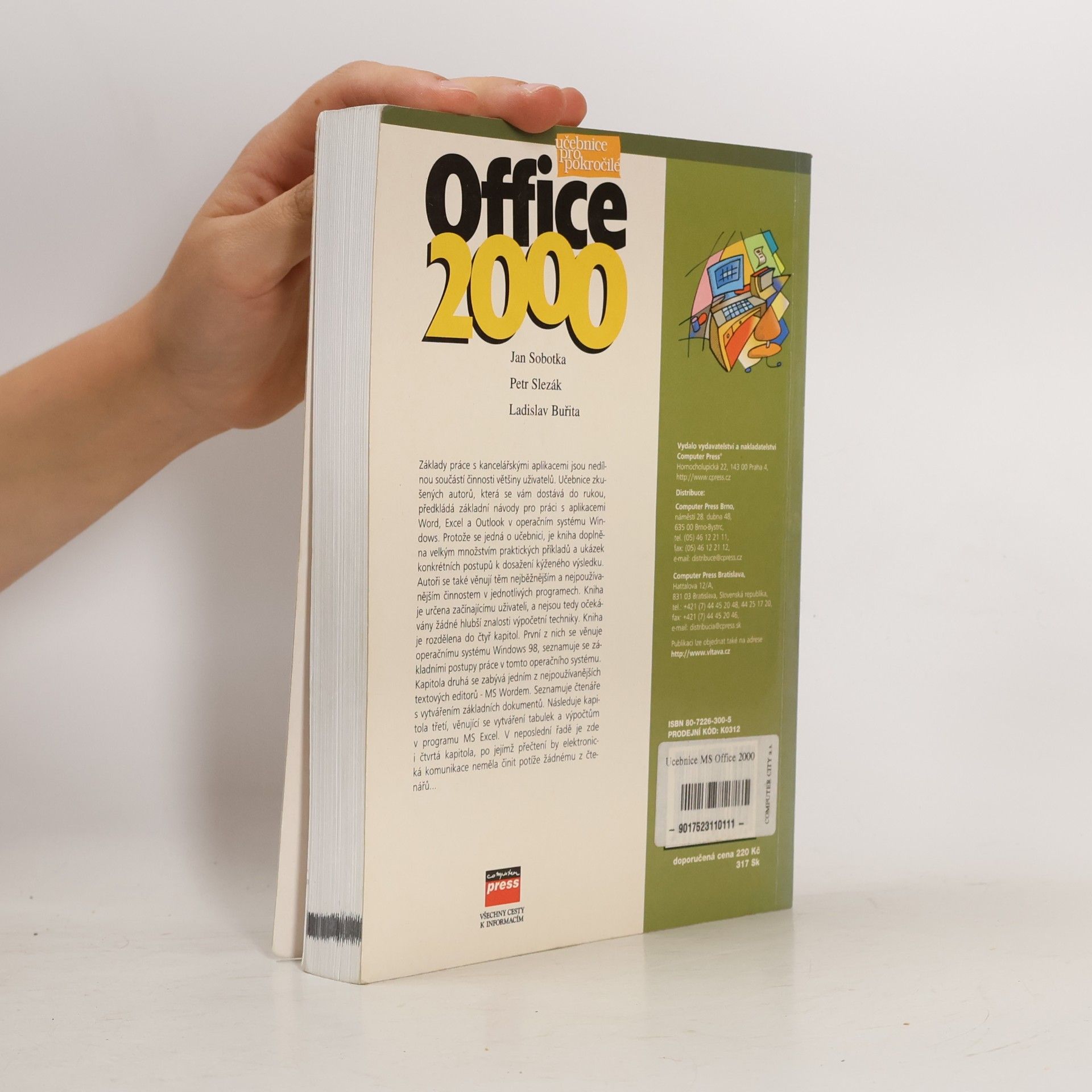 Jan Sobotka Office 2000 : Windows 98, Word 2000, Excel 2000, Outlook 2000
