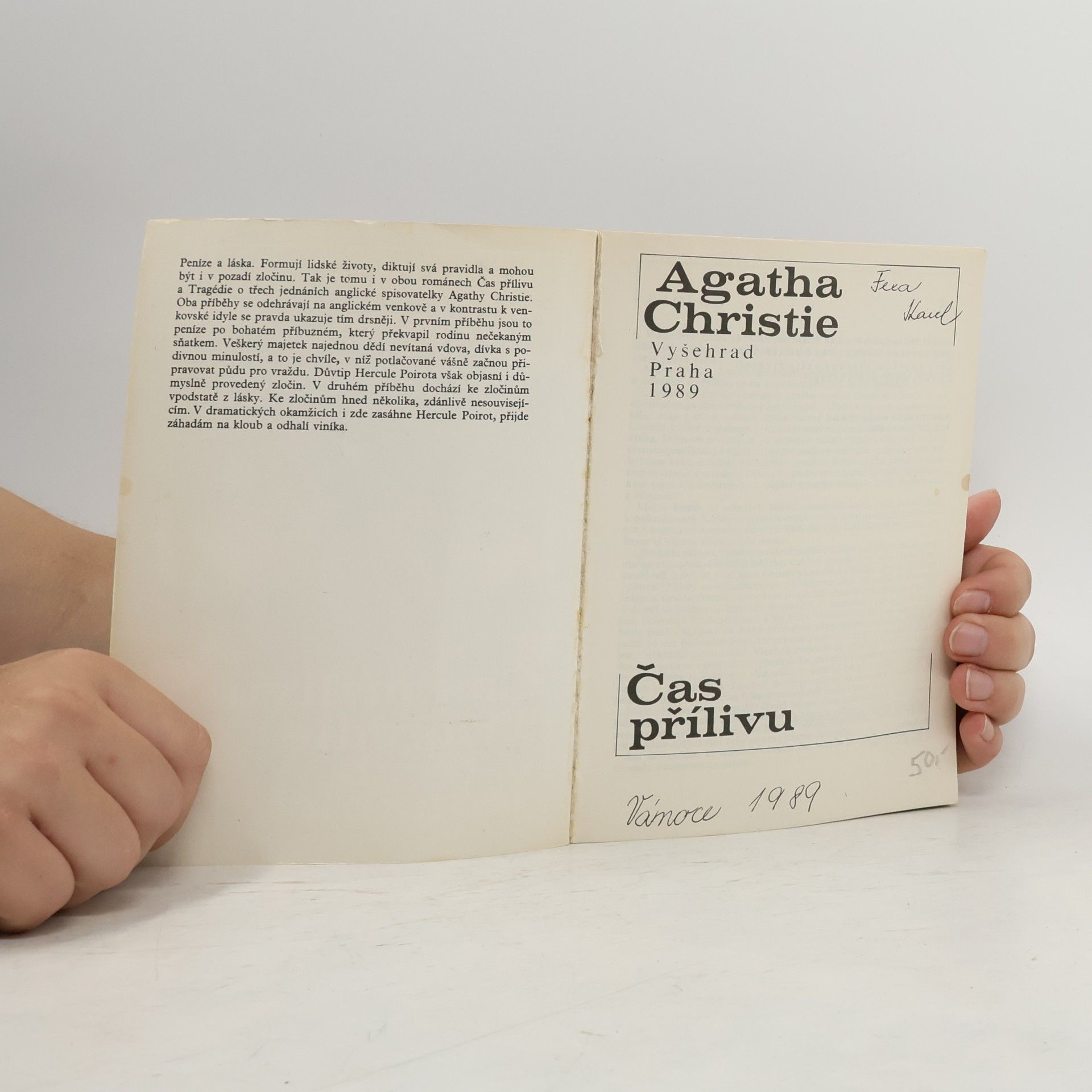 Agatha Christie Čas přílivu. Tragédie o třech jednáních
