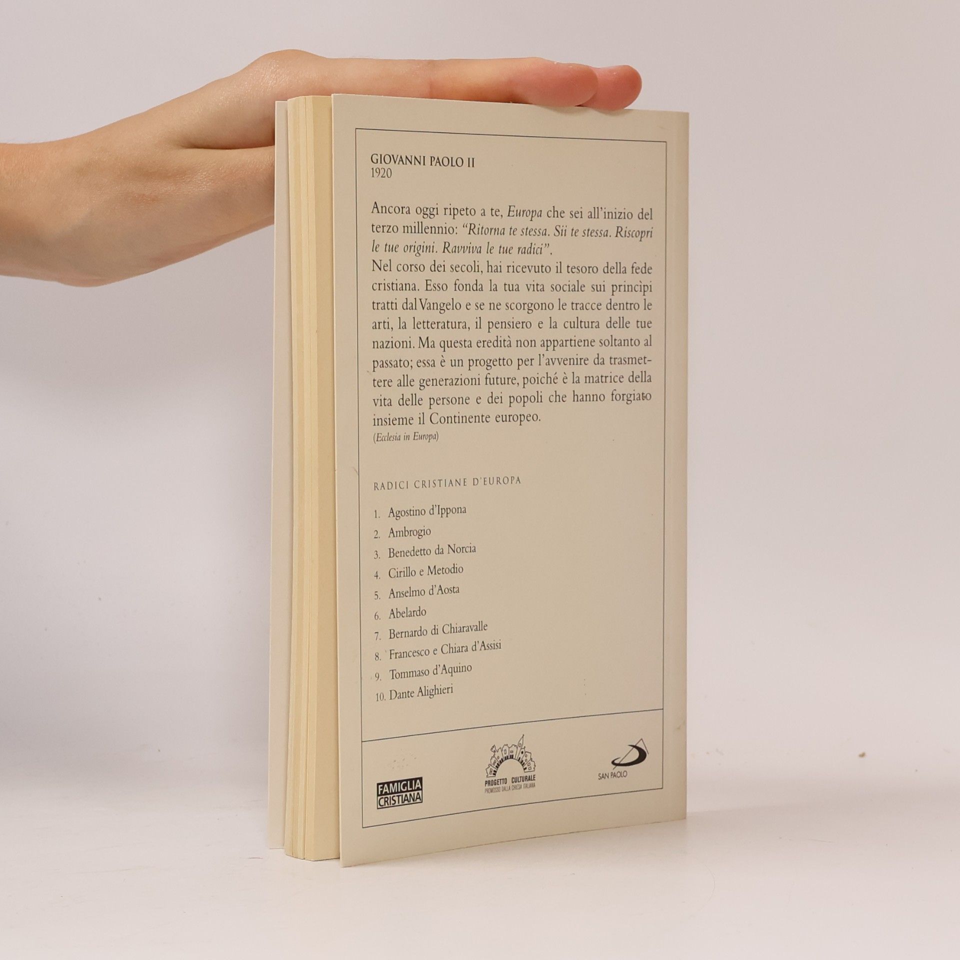 Autorenkollektiv Giovanni Paolo II e l'Europa