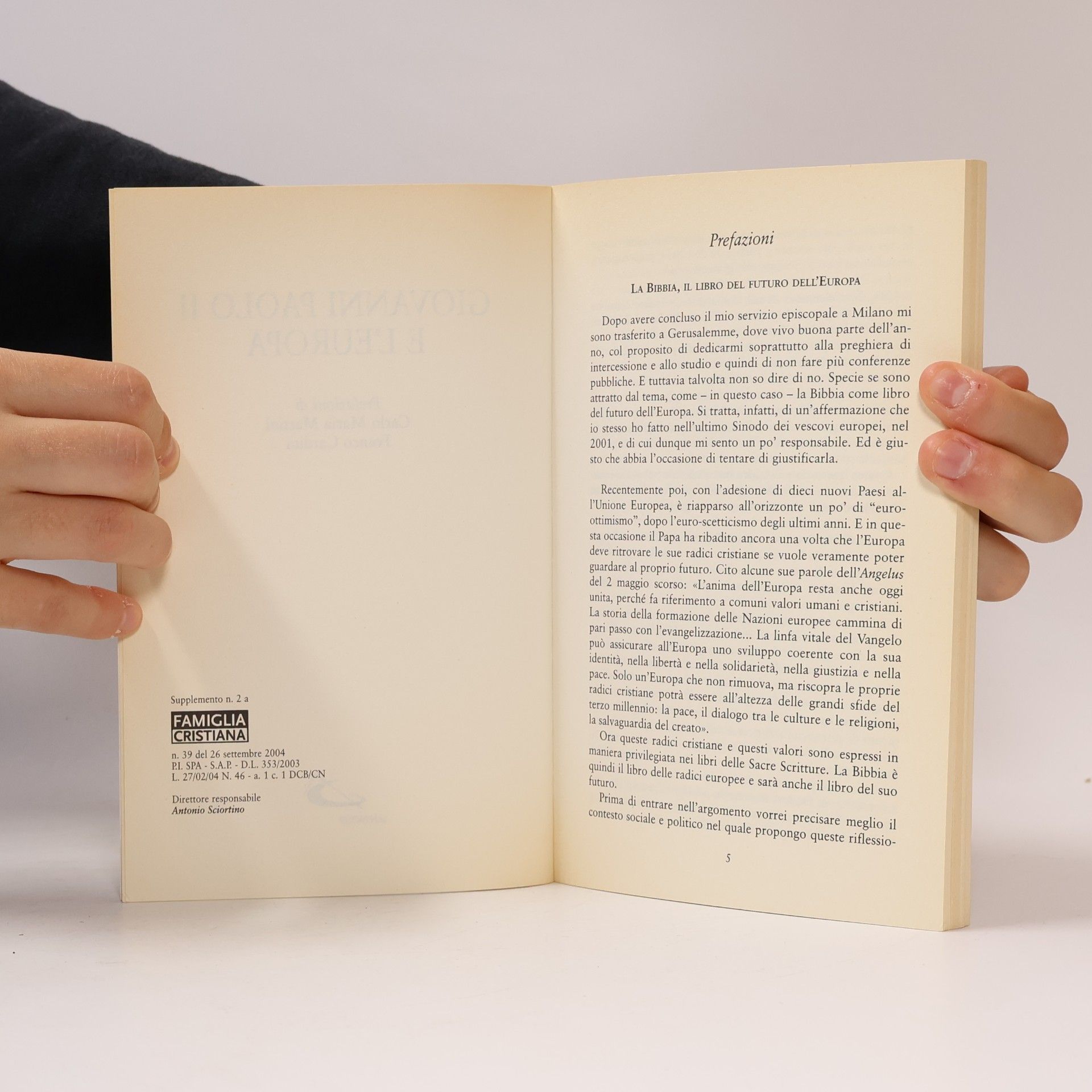 Autorenkollektiv Giovanni Paolo II e l'Europa