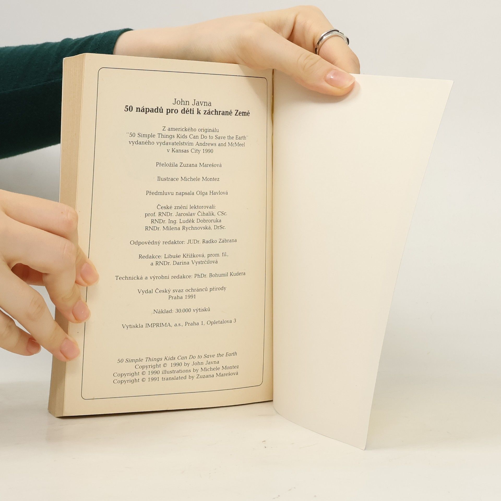 Various authors 50 nápadů pro děti k záchraně Země