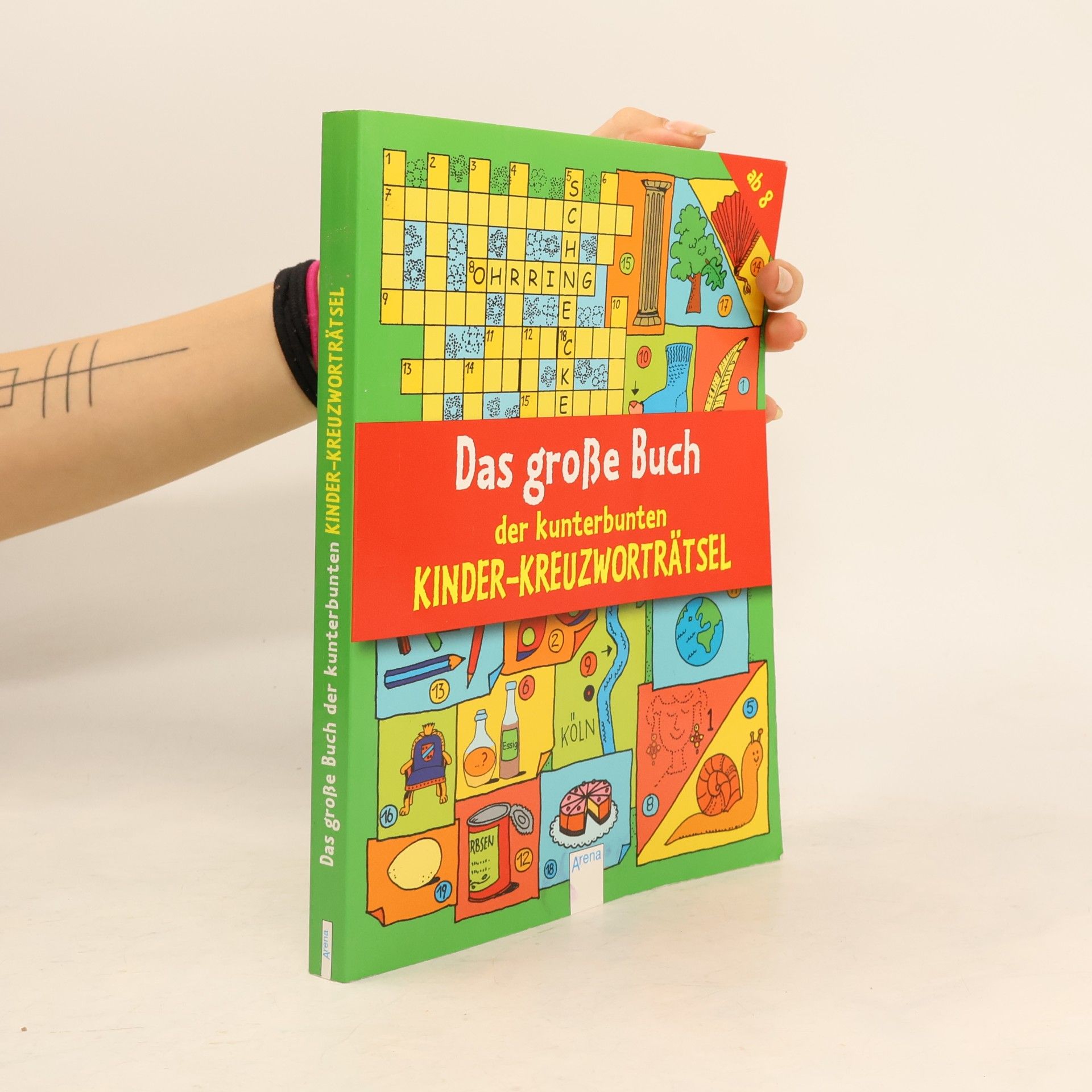 Deike Press Das große Buch der kunterbunten Kinder-Kreuzworträtsel