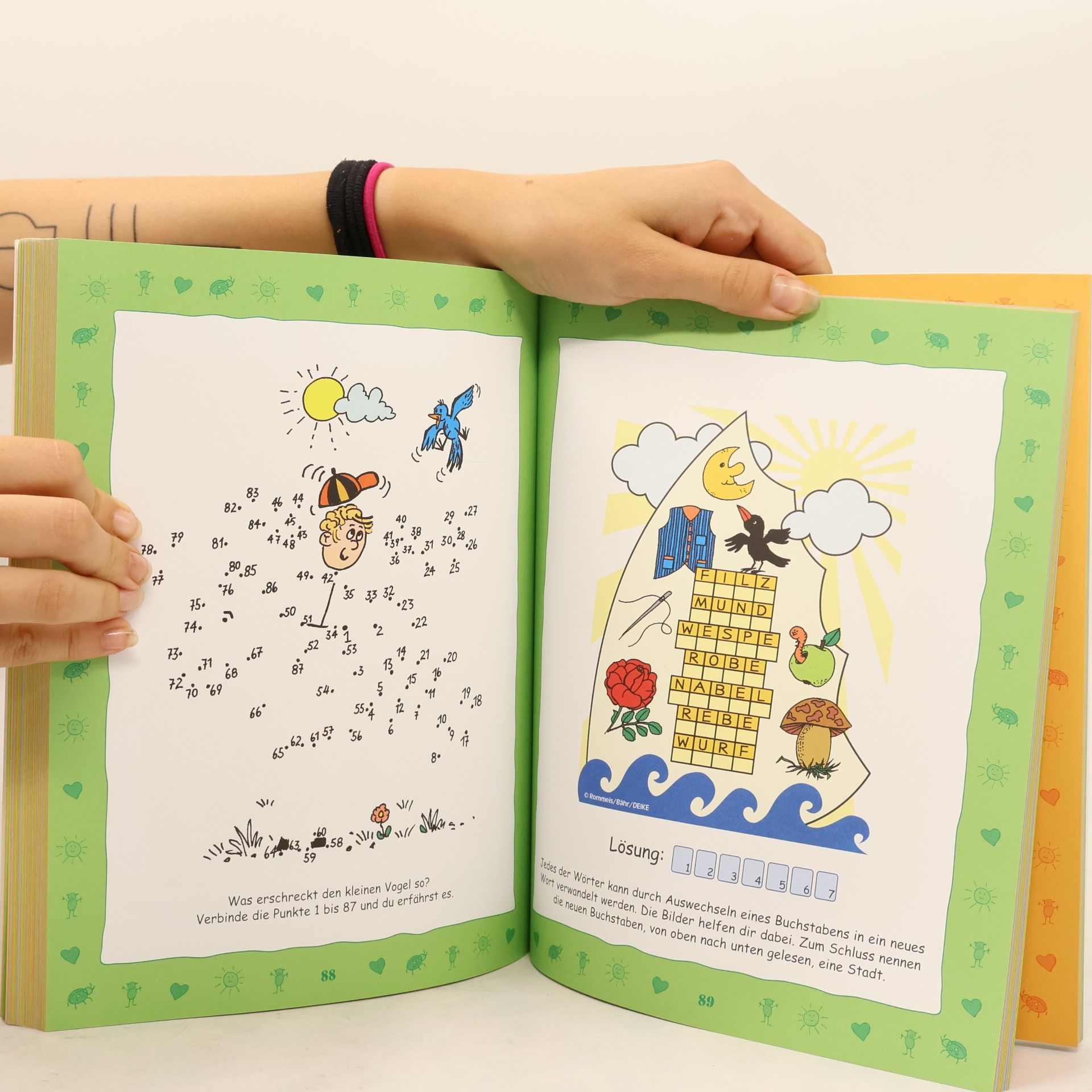 Deike Press Das große Buch der kunterbunten Kinder-Kreuzworträtsel