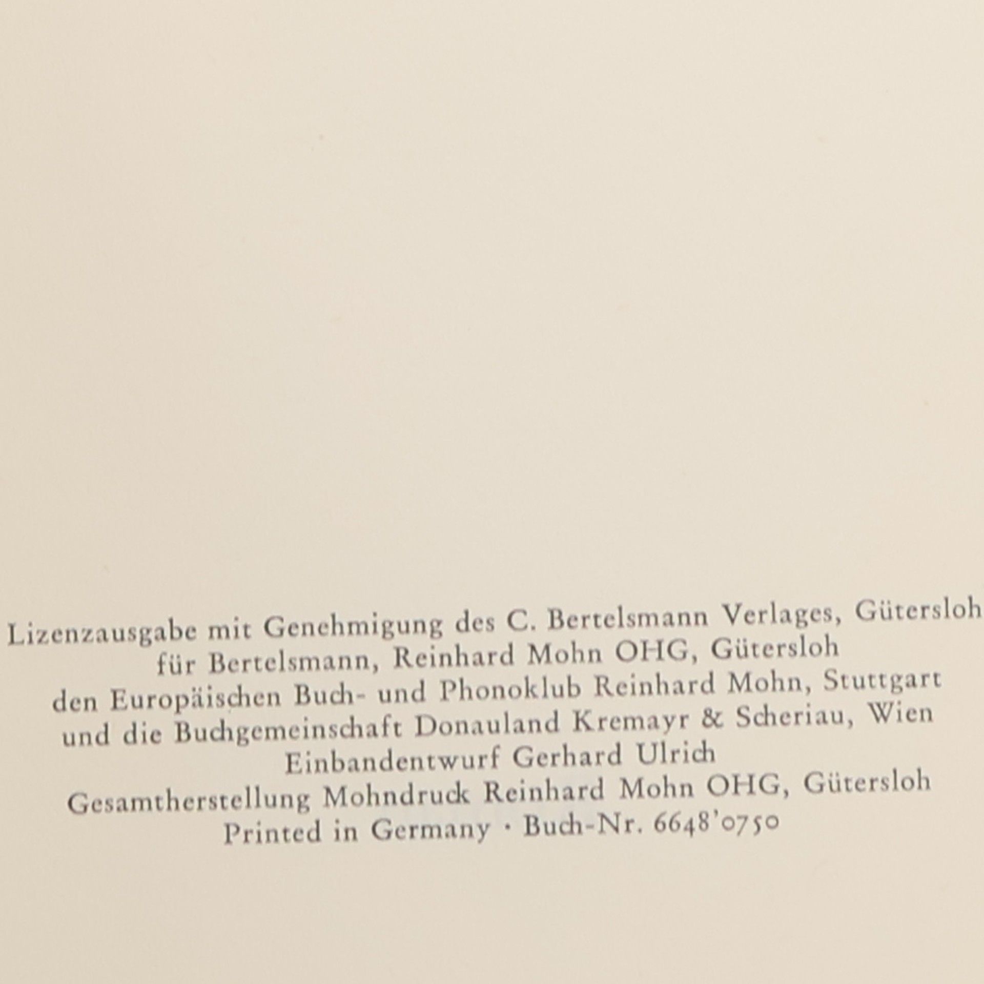 C. C. Bergius Der Tag des Zorns