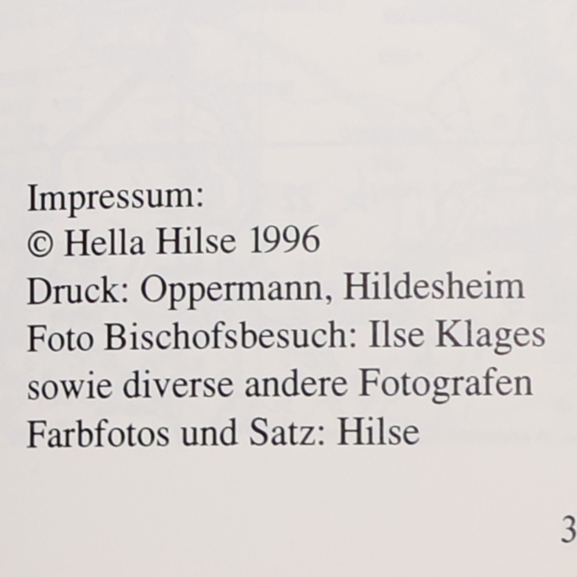 Hella Hilse Zu Hause in Burgstemmen