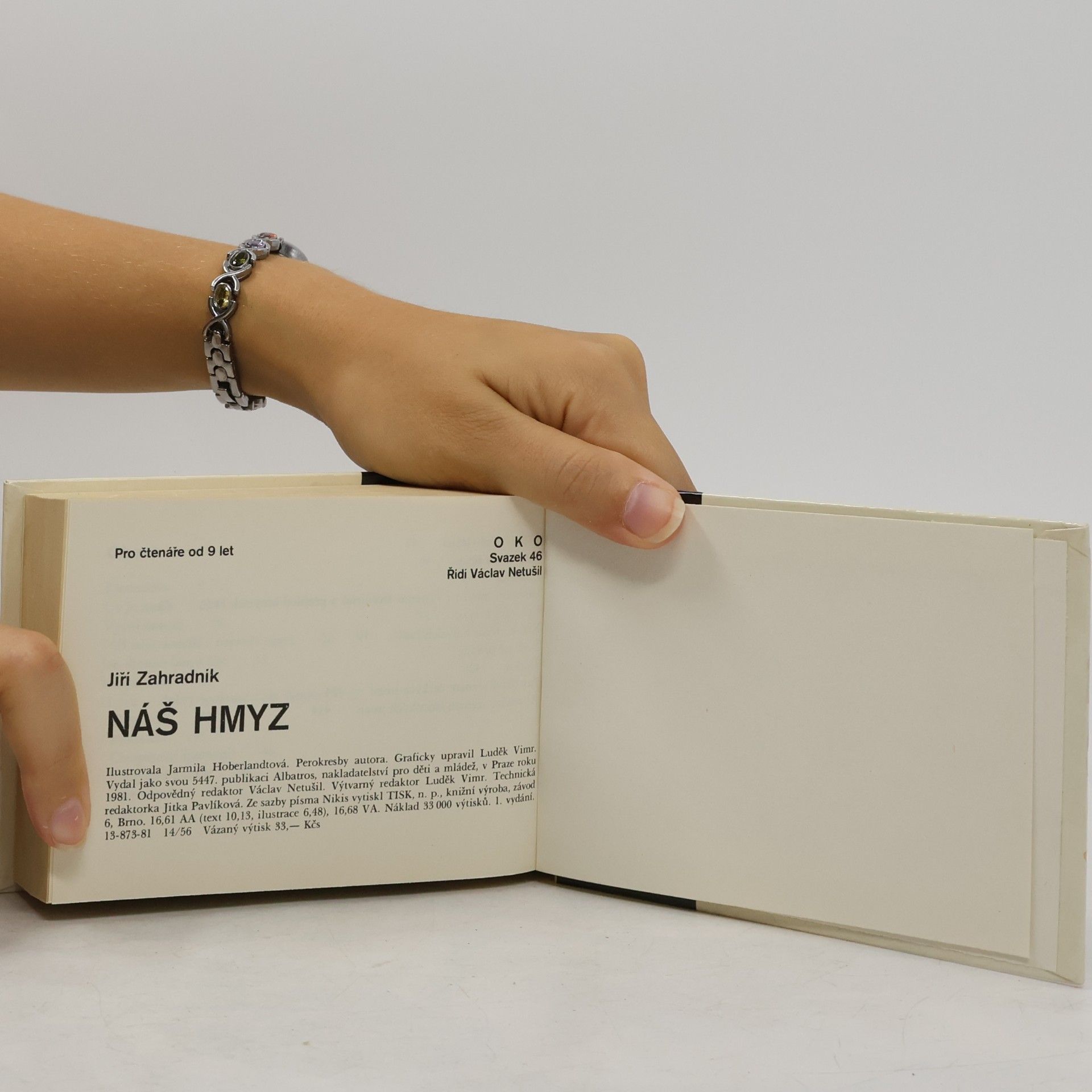 Jiří Zahradník Náš hmyz