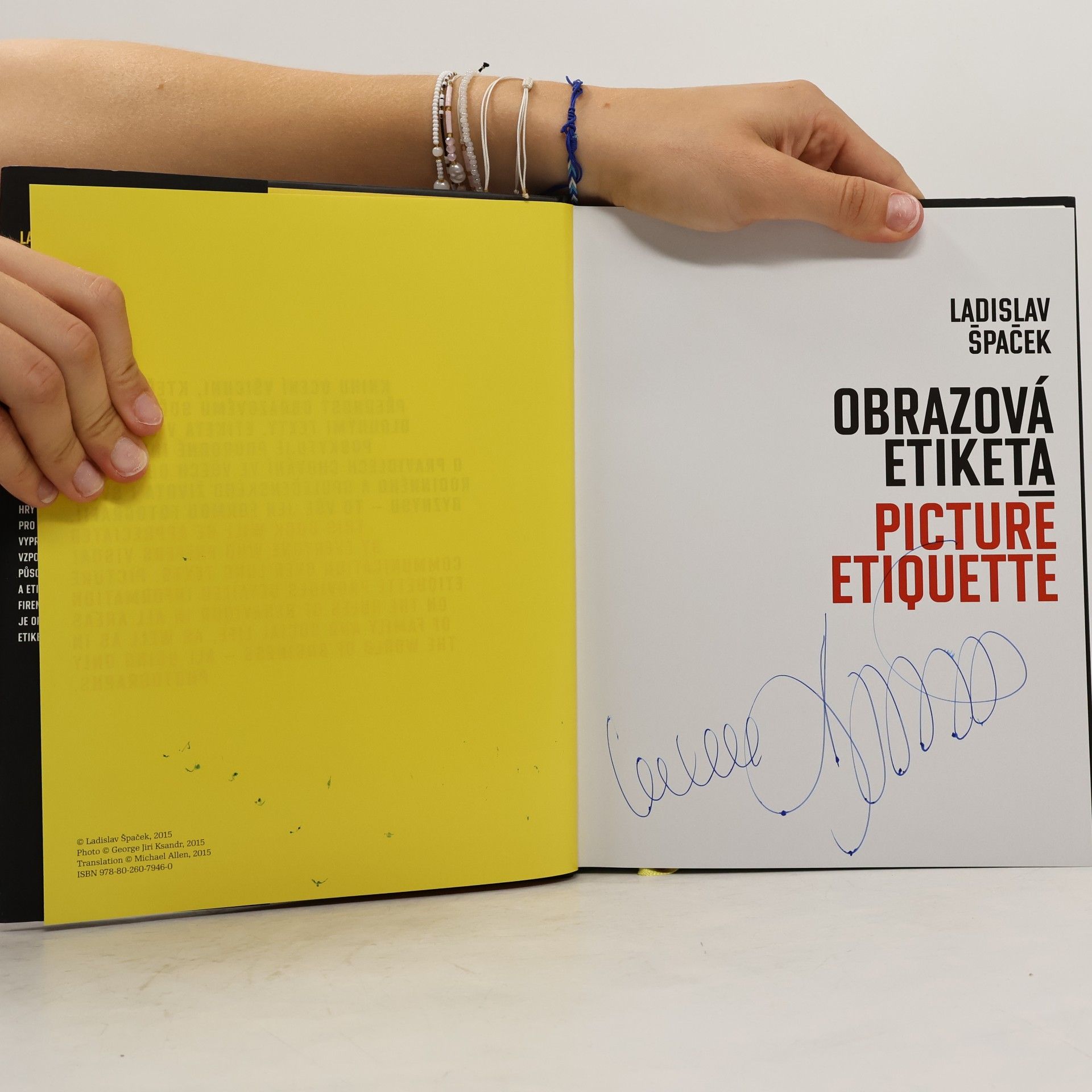 Ladislav Špaček Obrazová etiketa