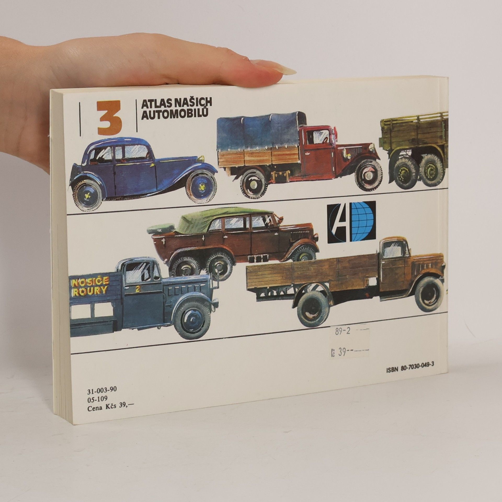 Adolf Kuba Atlas našich automobilů 3