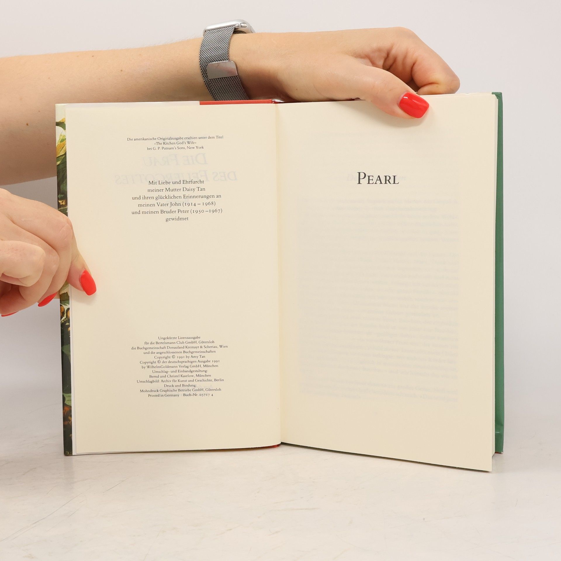 Amy Tan Die Frau des Feuergottes