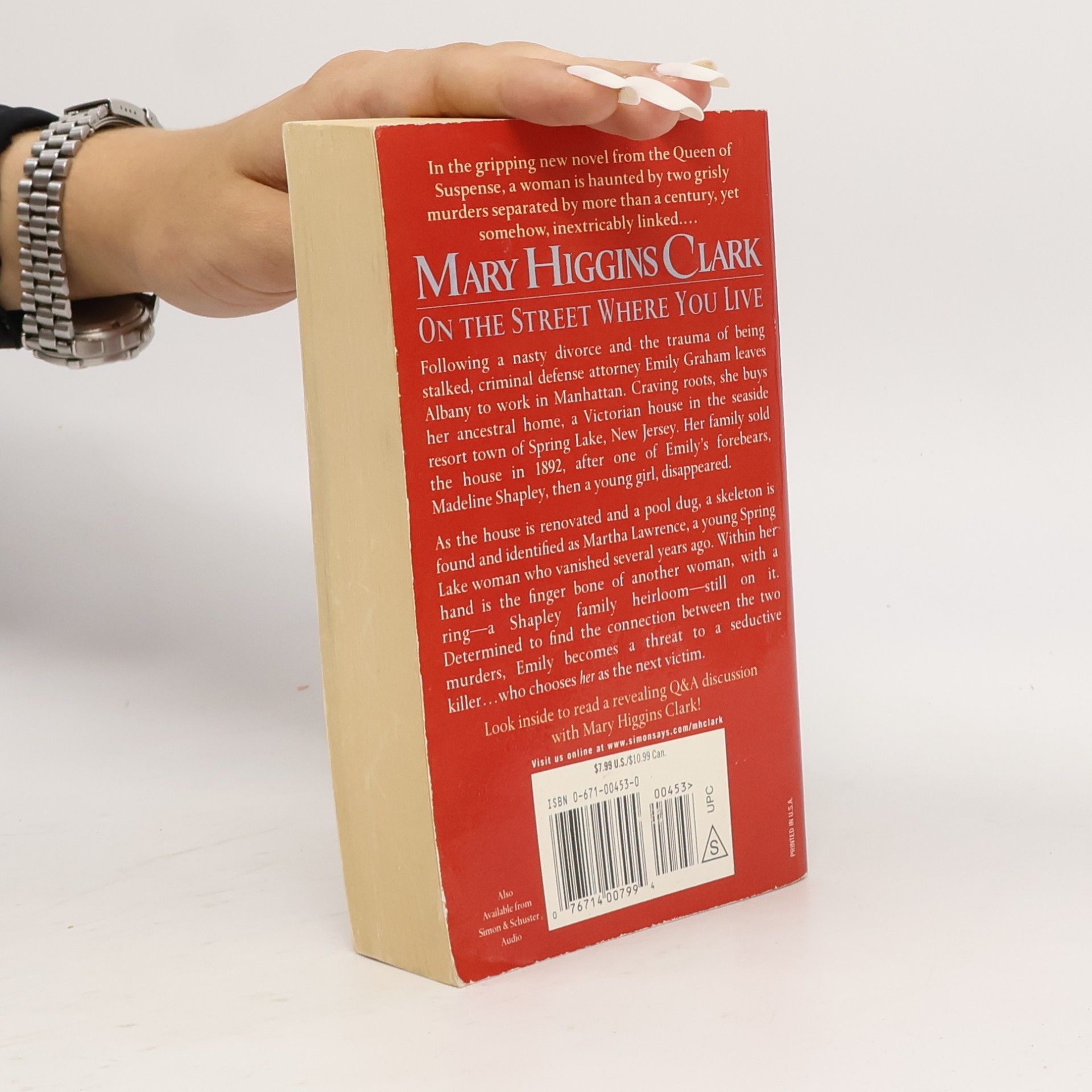 Mary Higgins Clark On the street where you live