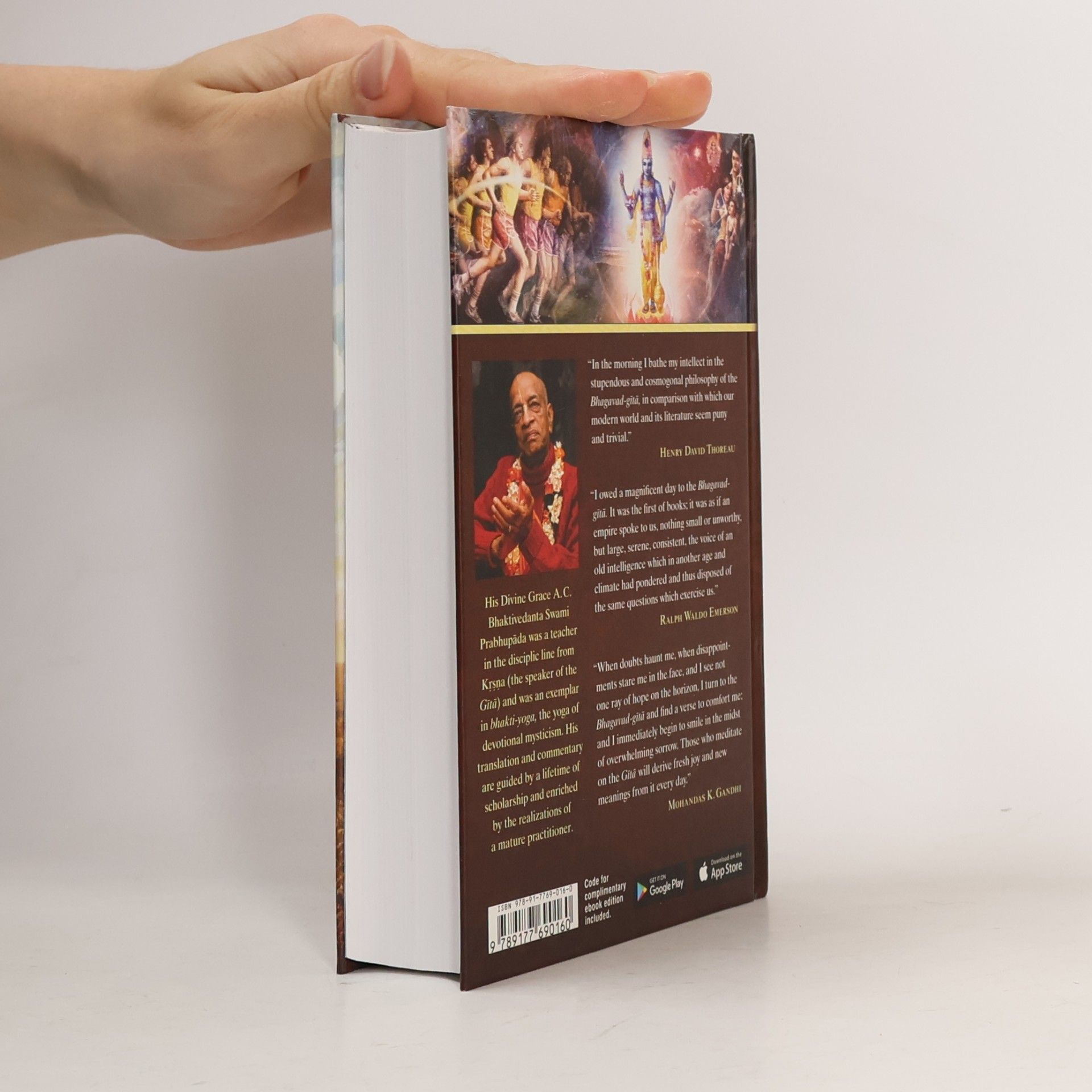 Šrí Šrímad A. Č. Bhaktivédanta Swami Prabhupáda Bhagavad-gītā as it is