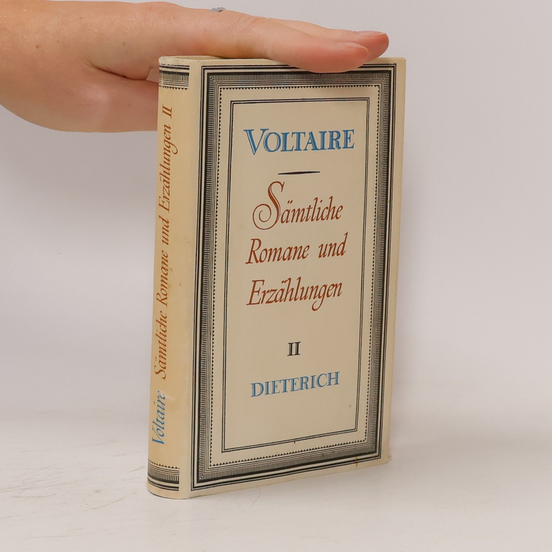 Voltaire Sämtliche Romane und Erzählungen II